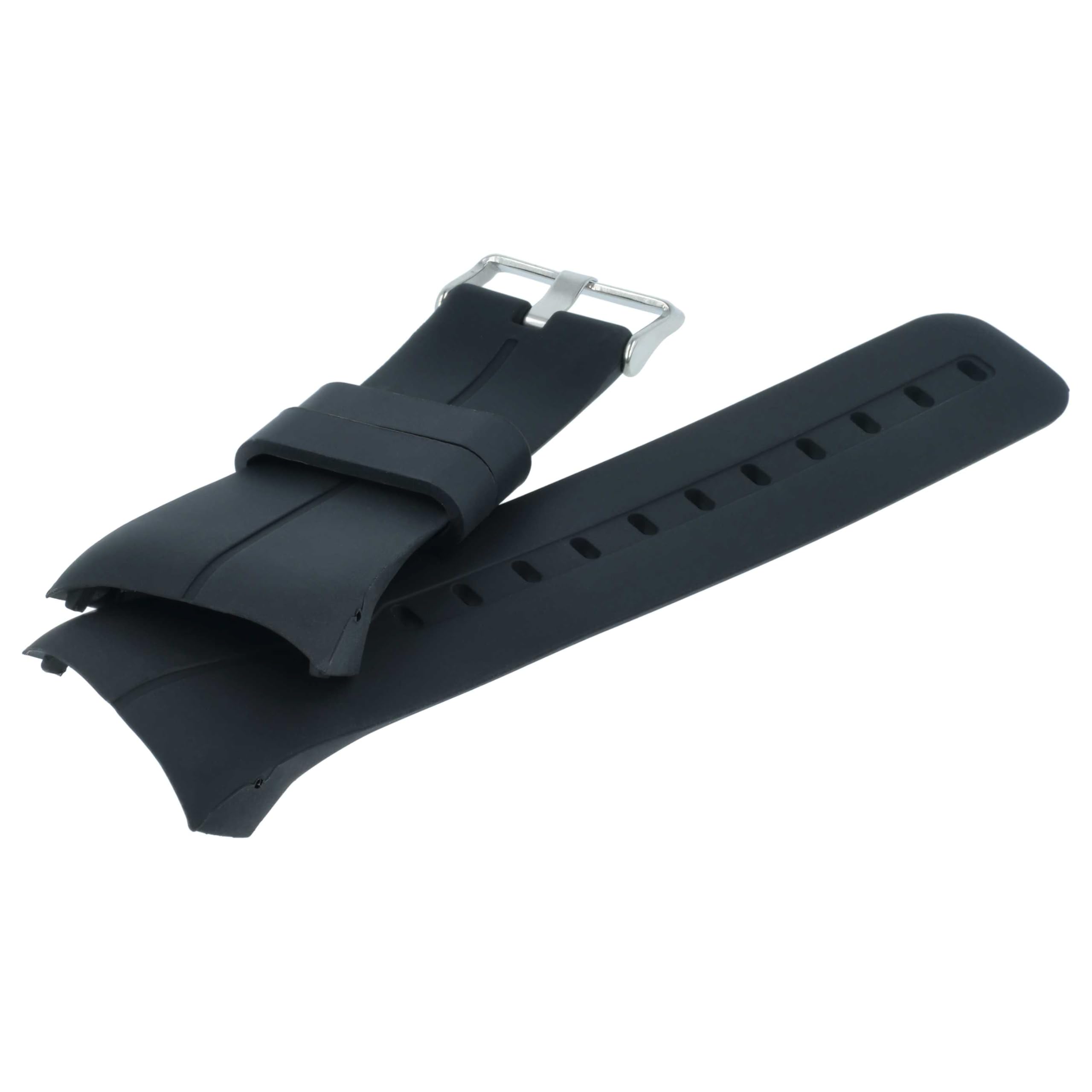 vhbw cinturino Polar M430 smartwatch nero TPE