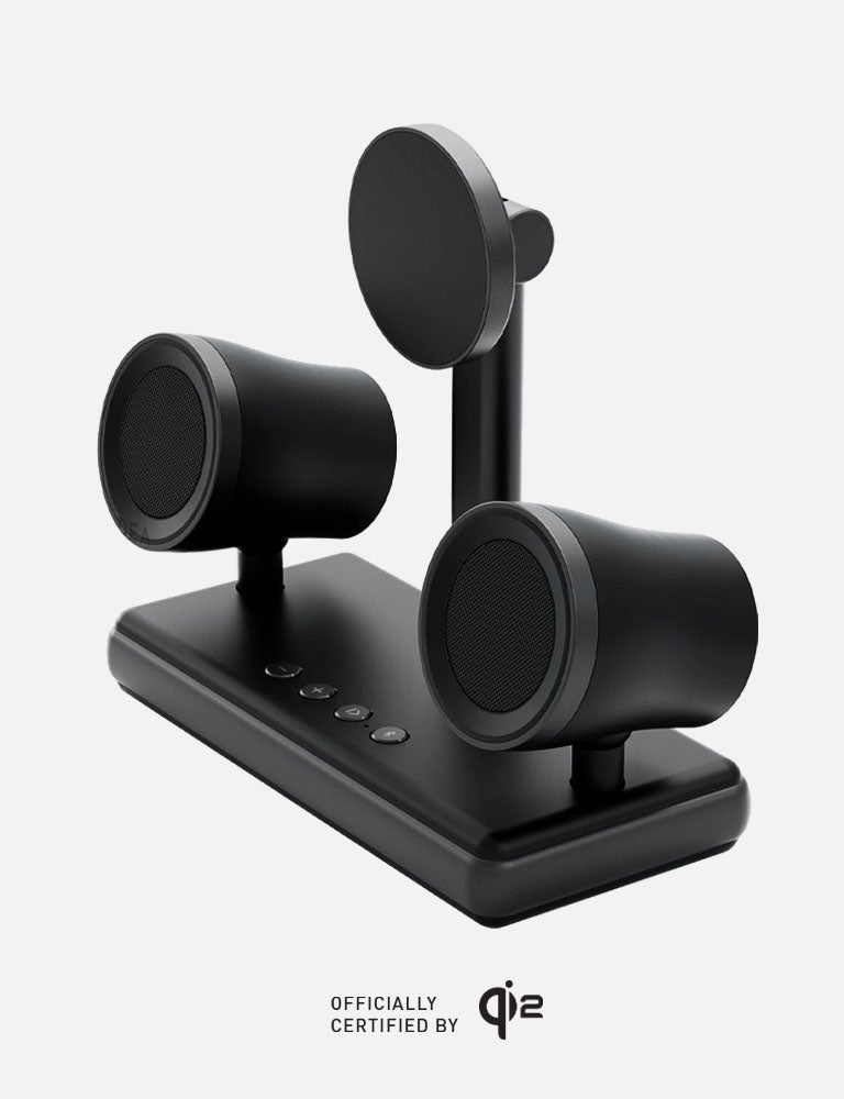 Energea MagAudio Stand cassa con ricarica gunmetal 15W