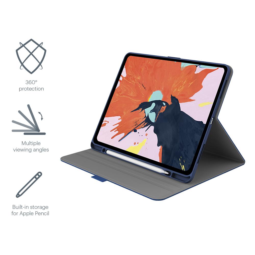 Cygnett TekView Custodia iPad 10.9 Pro 11 Blu Marino