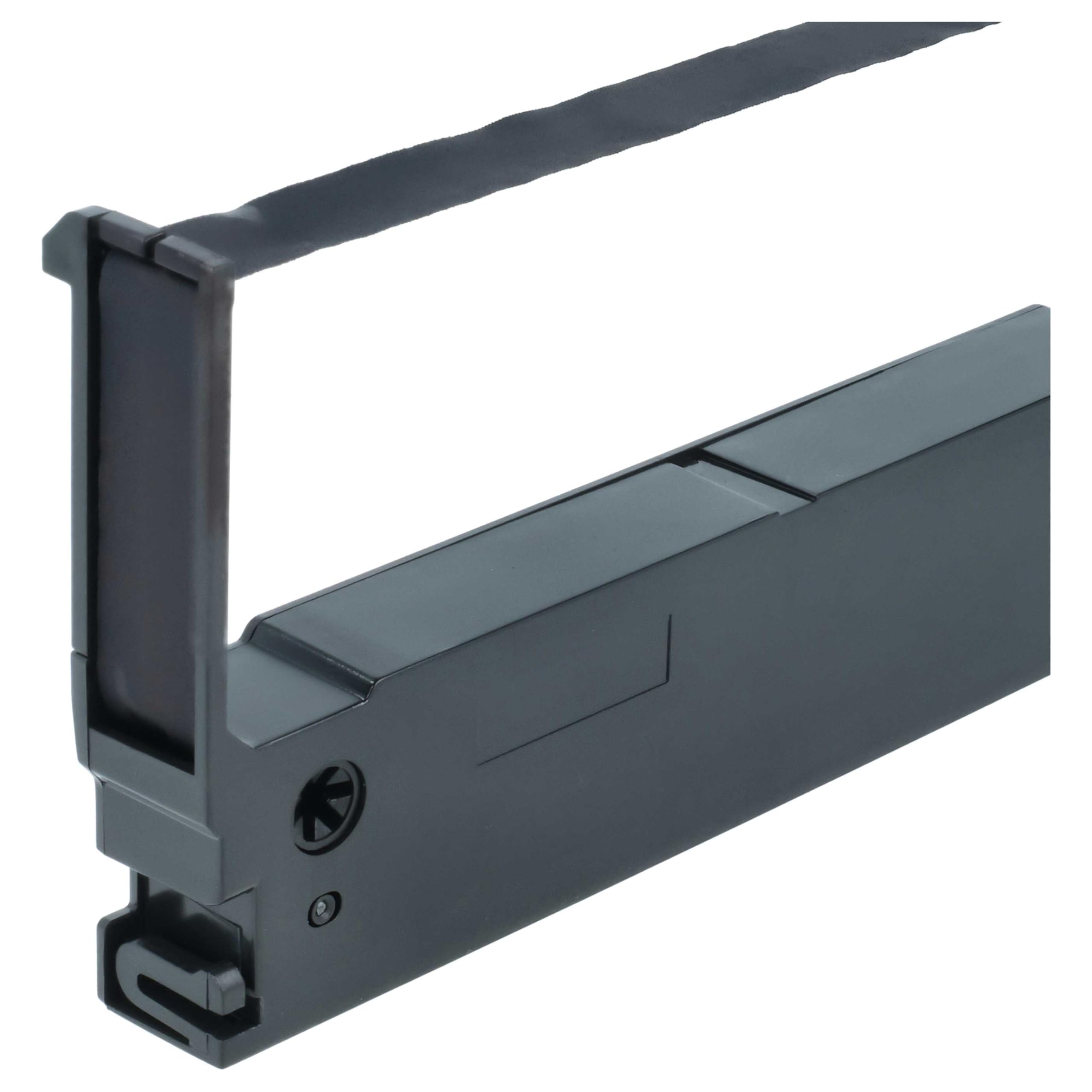 vhbw ET 7626 F nastro inchiostrato 10 pezzi nero nylon