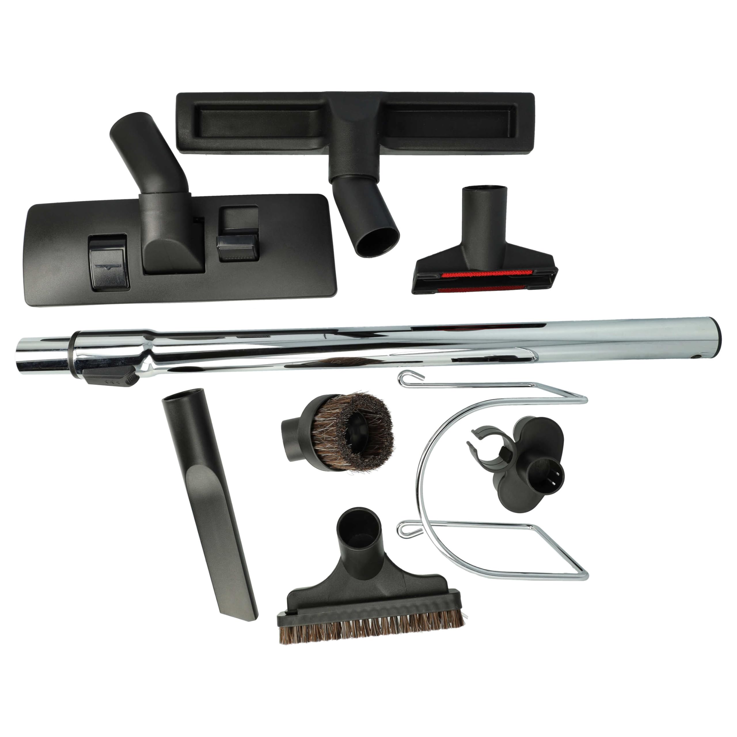 vhbw Set 9 accessori AEG aspirapolvere 32mm nero