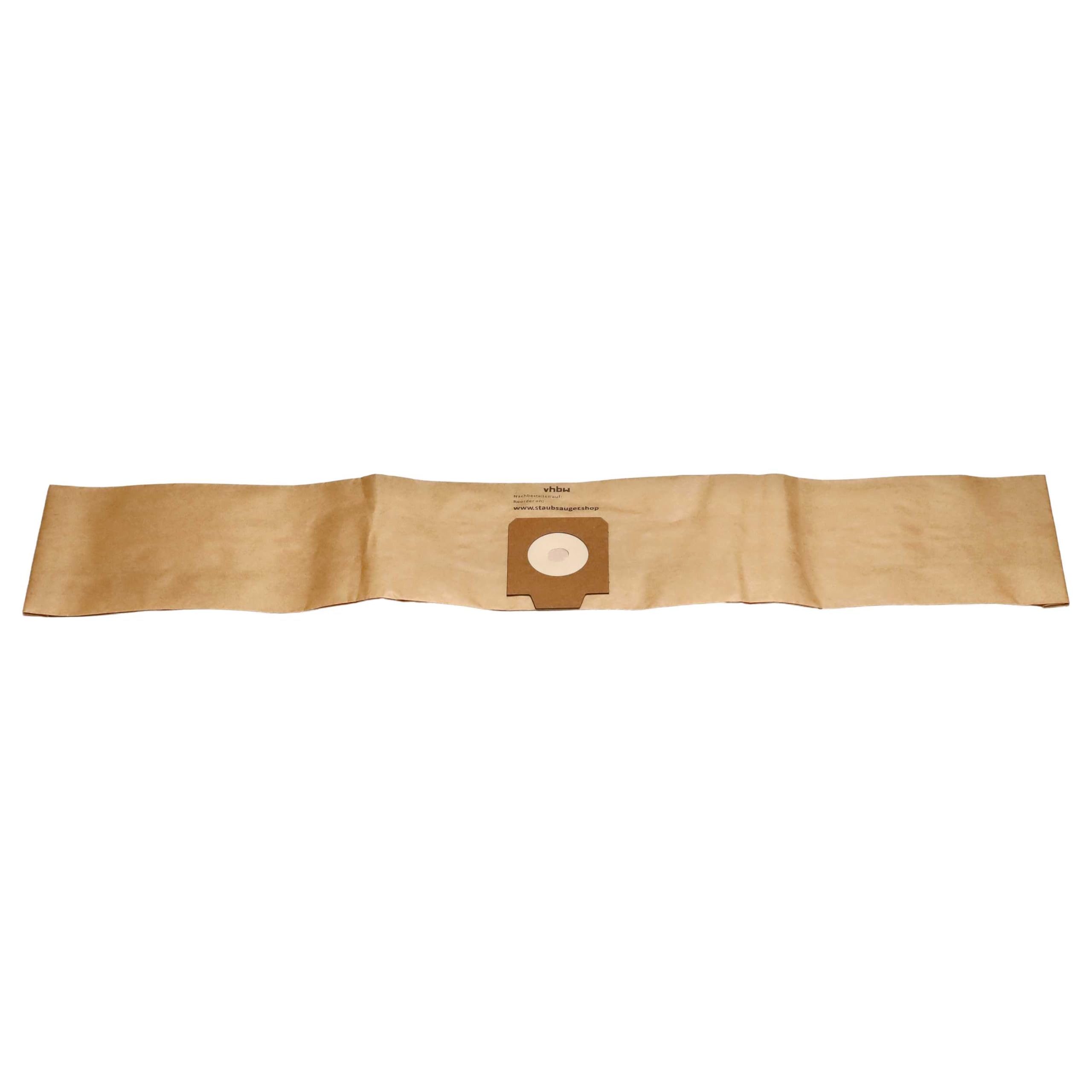 vhbw per Nilfisk GD 930 sacchetti carta 10 pezzi 95,5 cm