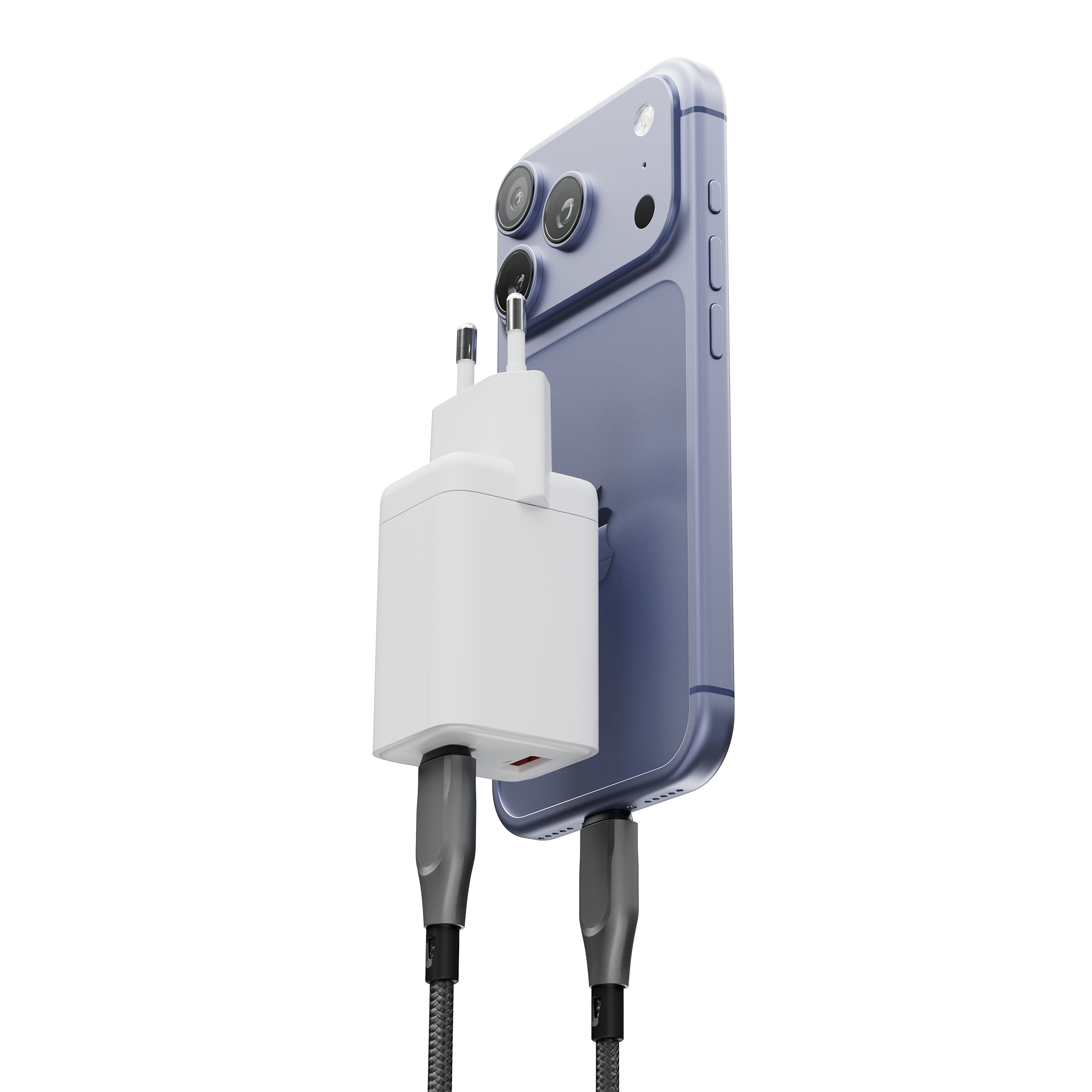 Cygnett PowerPlus Caricatore Muro 45W 2 Porte Bianco