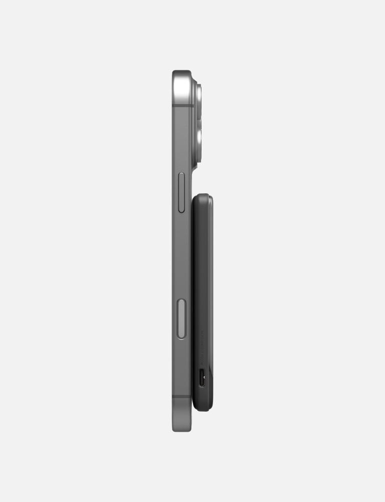 Energea AluPac Edge 5K power bank 5000mAh Gunmetal magnetico