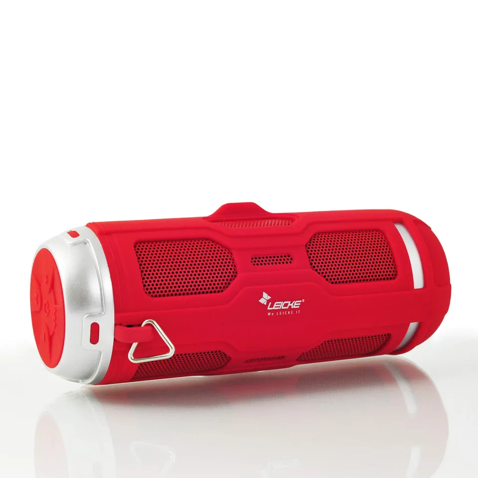 Leicke Sharon DJ Roxxx Cassa Bluetooth Rossa 10W IPX4