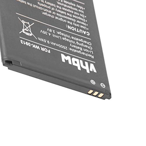 vhbw Robby Lenny 4 batteria smartphone 2500mAh 3,8V