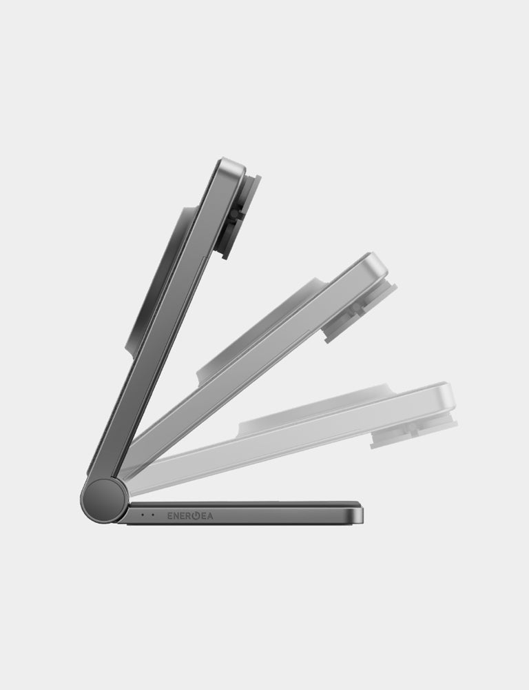 Energea MagTrio caricatore wireless 3 in 1 MagSafe Gunmetal