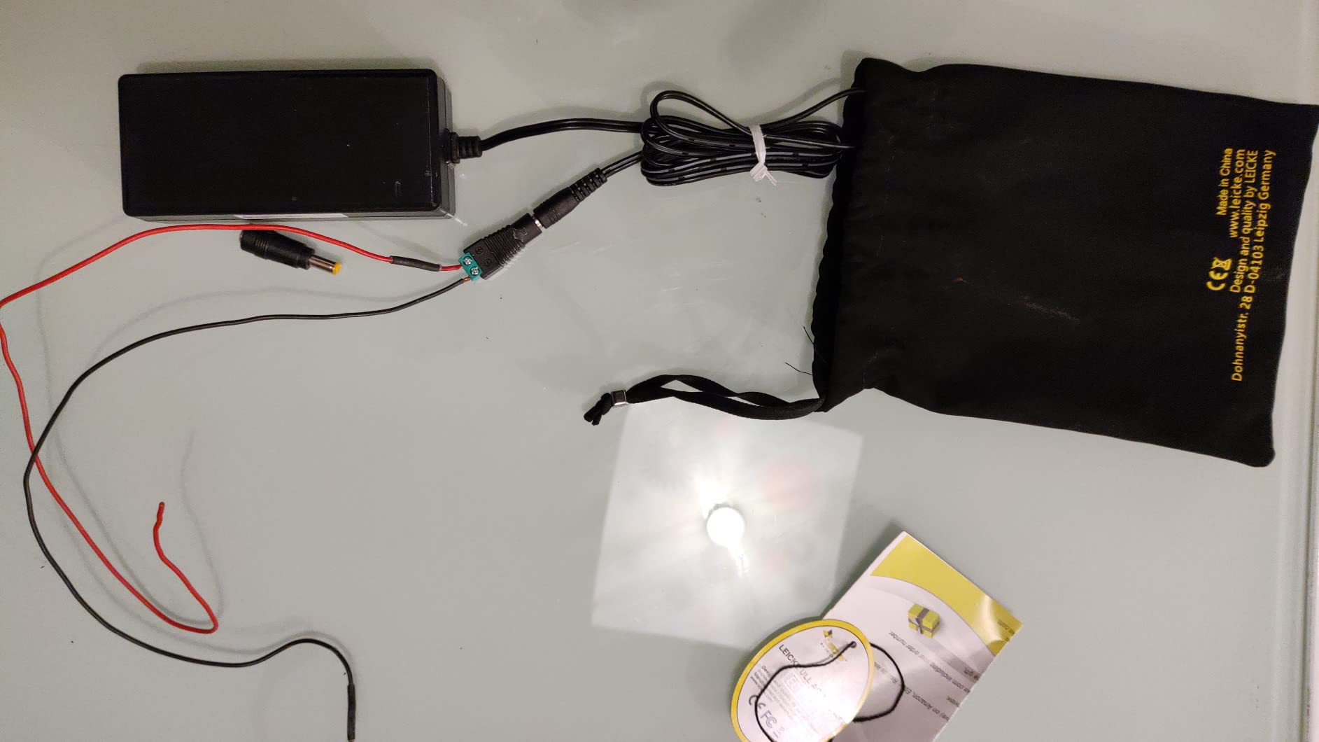 Leicke Alimentatore 12V 6A 72W 5,5x2,1mm LED NAS