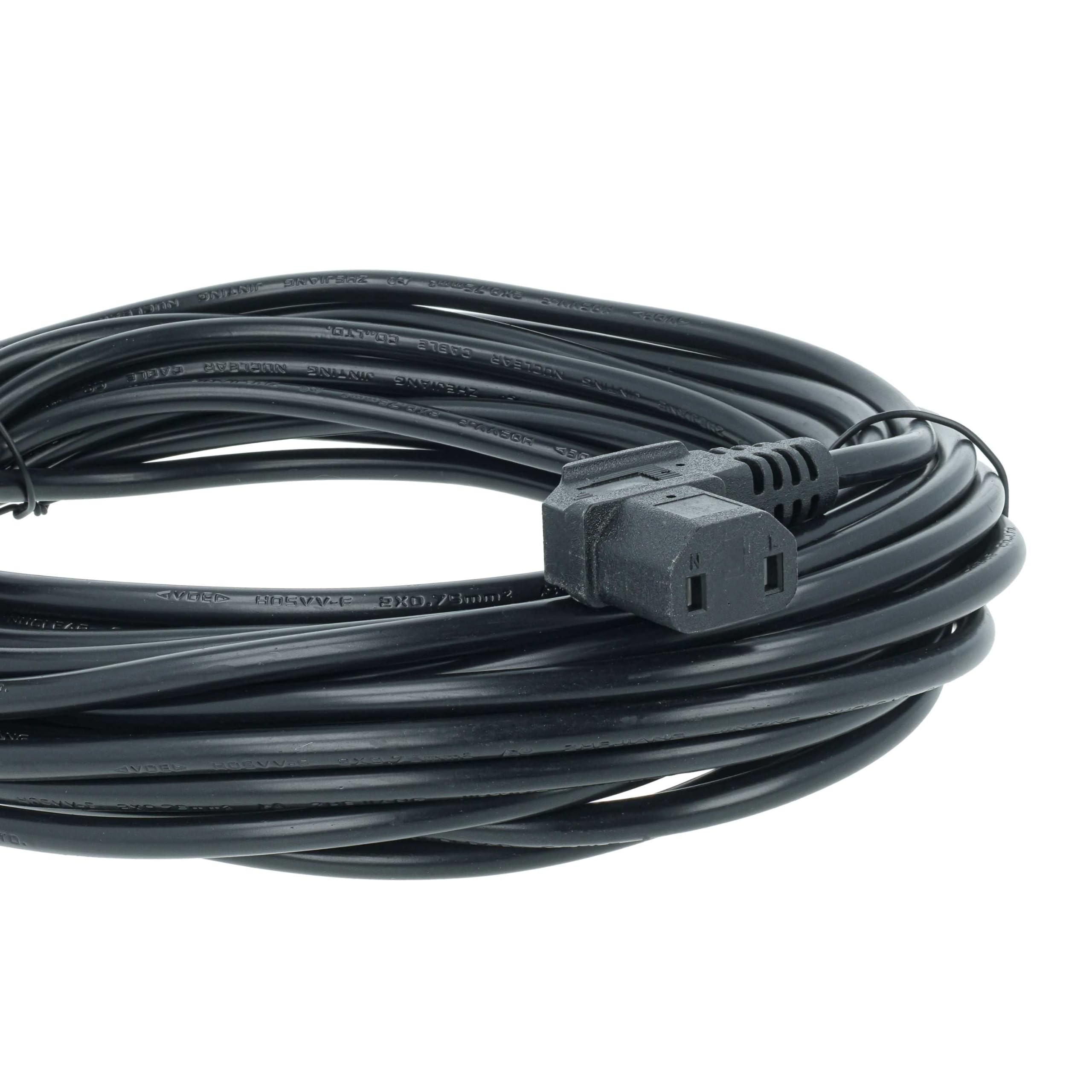 vhbw Cavo alimentazione Kirby G3 aspirapolvere 10m nero
