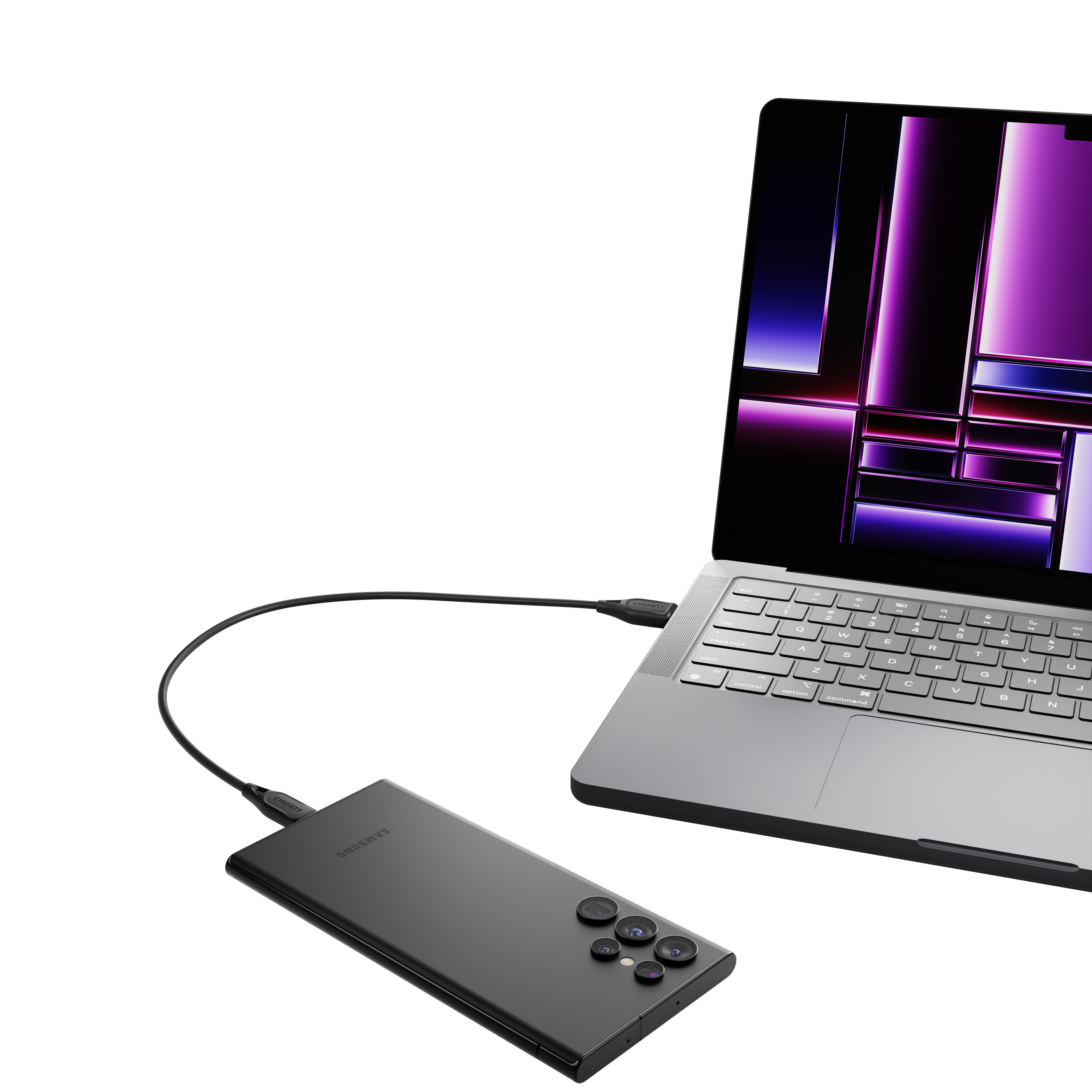 Cygnett Essentials Gen 2 Cavo USB-C a USB-A 1m Nero 60W