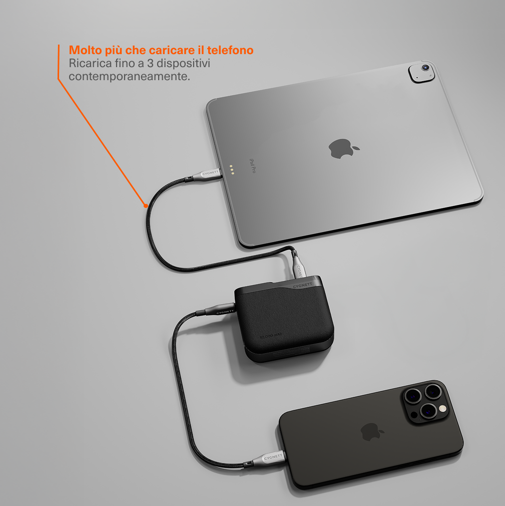 Cygnett Encore Power Bank 45W 10000mAh con Display