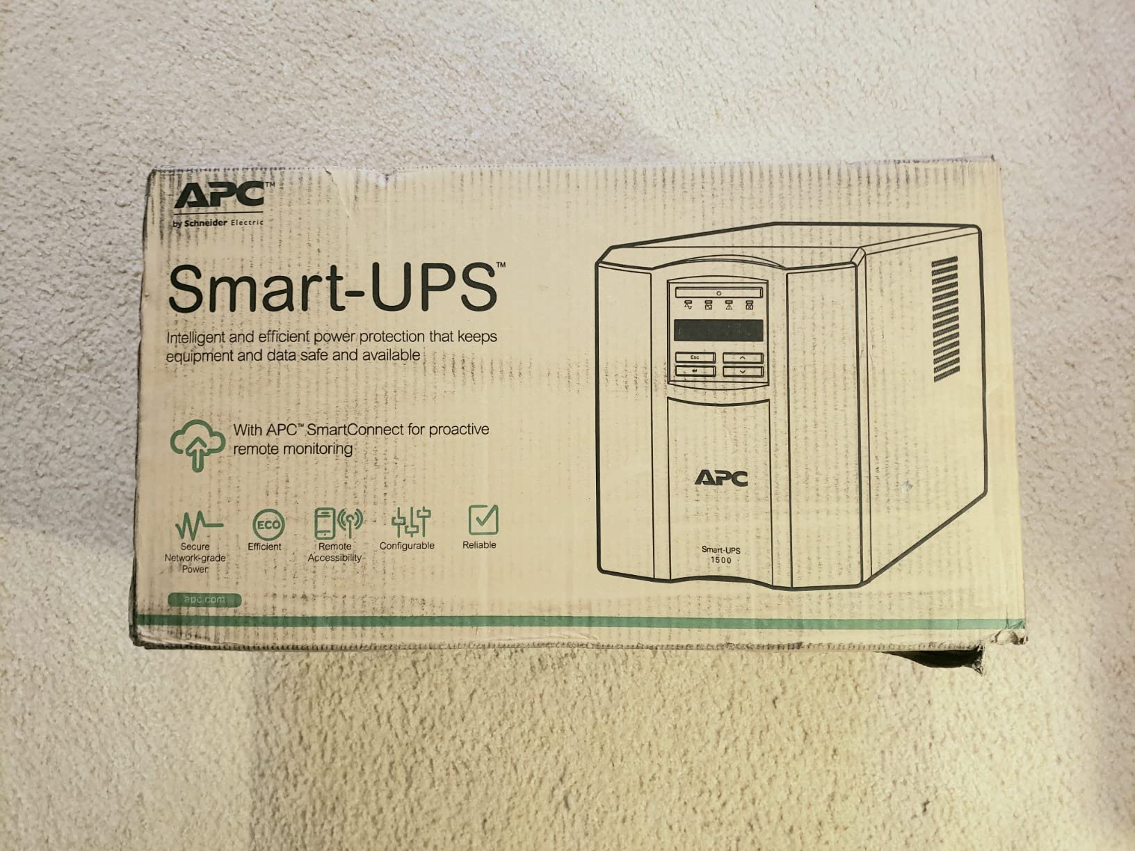 APC Smart-UPS SMT1500C UPS 1440VA Nero 8 Prese