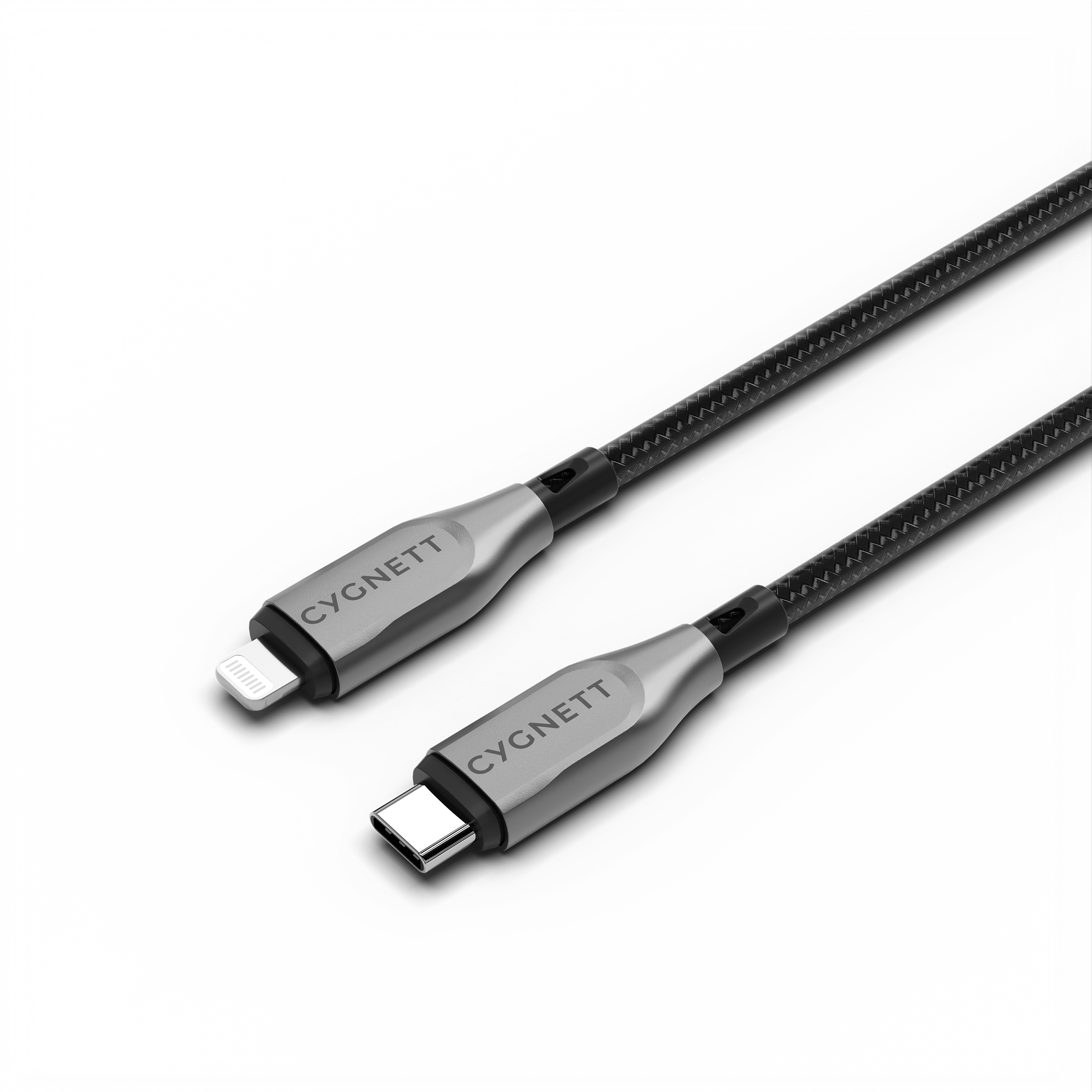 Cygnett Armoured cavo Lightning USB-C 50cm nero 30W
