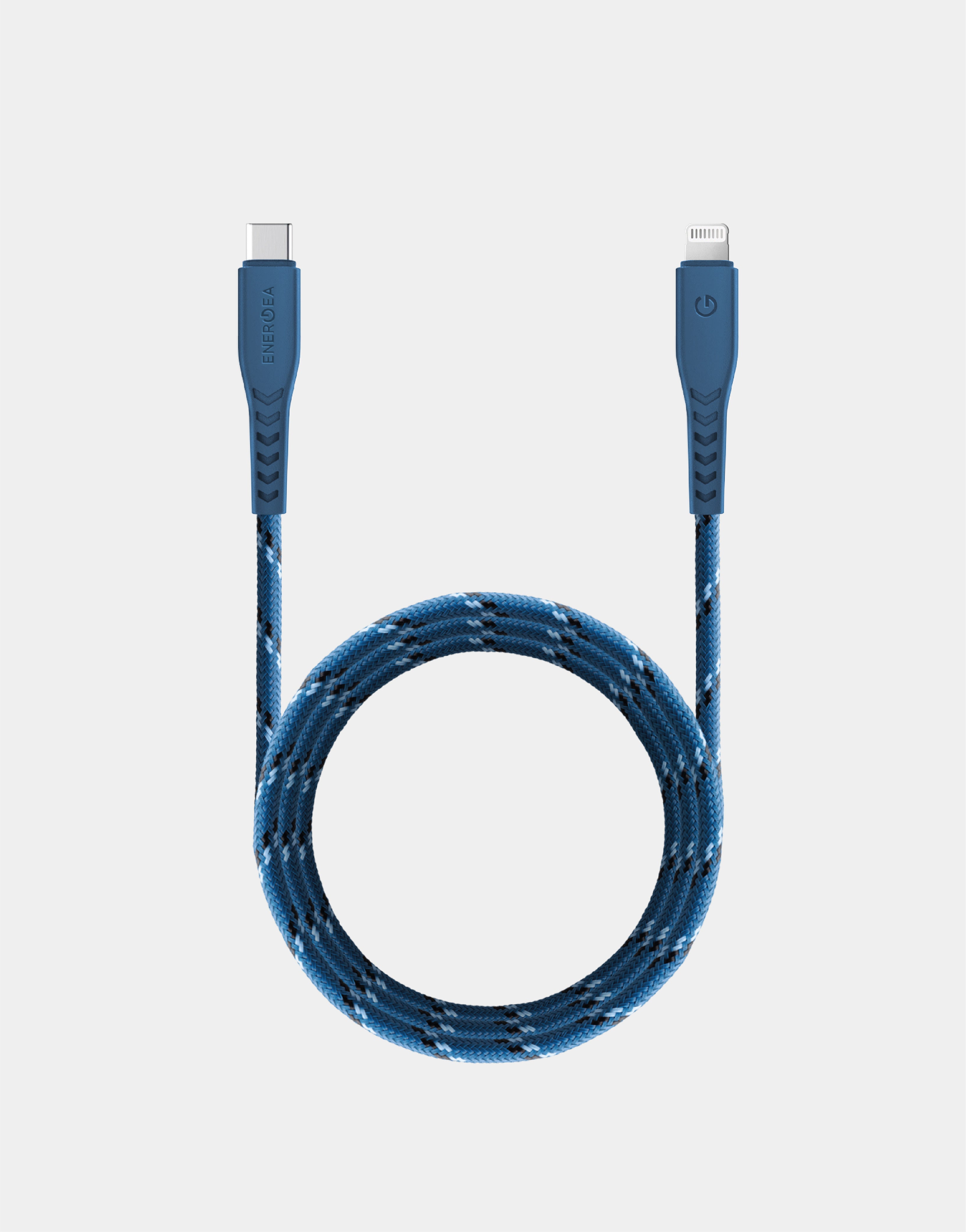 Energea NyloFlex cavo Lightning USB-C 1,5m nero intrecciato