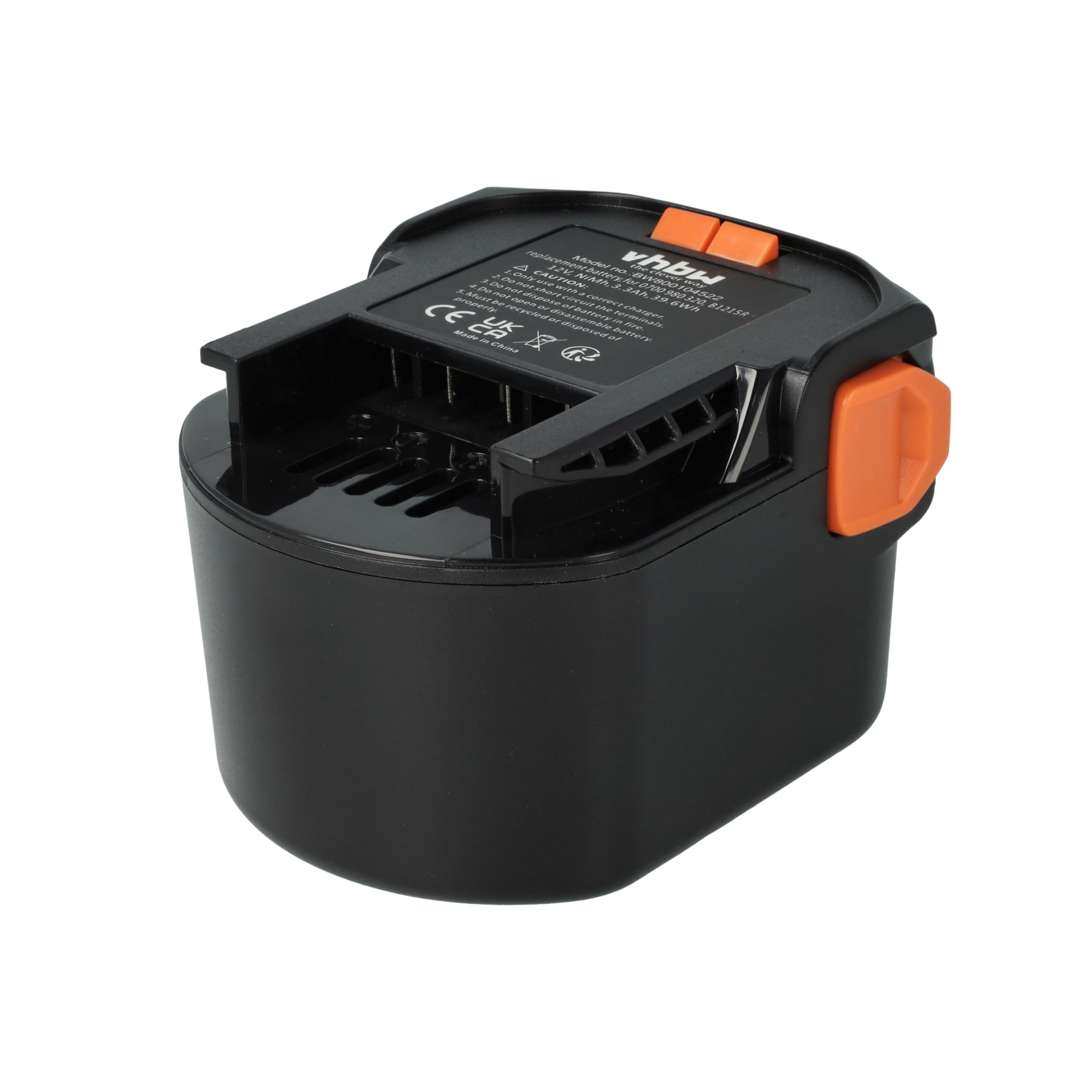 vhbw B1215R batteria utensili AEG BSB 12 STX NiMH 3300mAh 12V