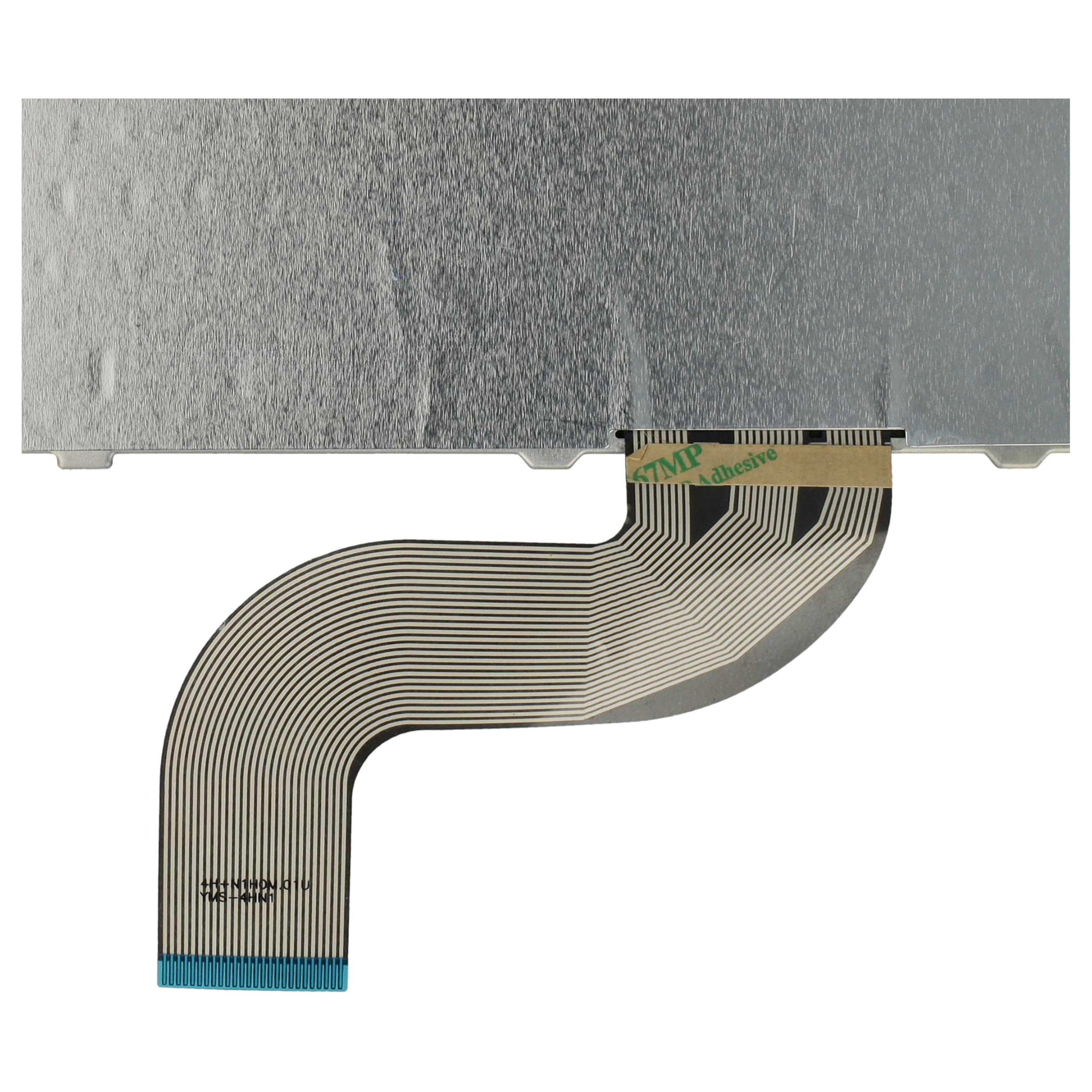 vhbw Tastiera QWERTY per Acer Aspire Nera con Tastierino
