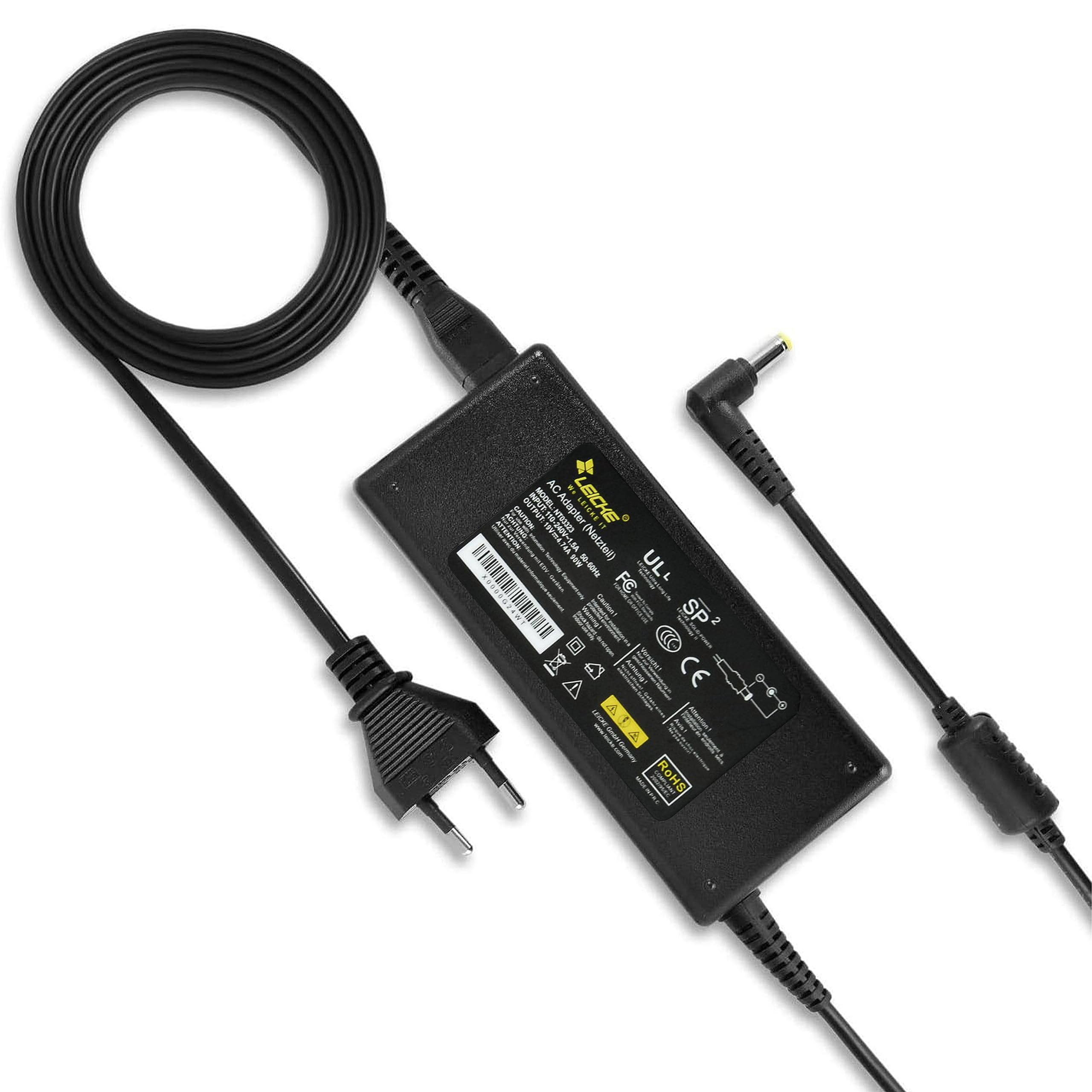 Leicke Alimentatore Acer Aspire portatile 90W 19V 4,74A