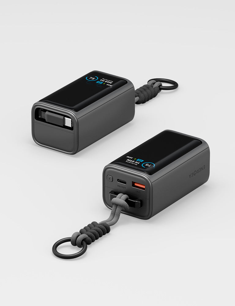 Energea ComPac Arc 45 power bank 10000mAh gunmetal
