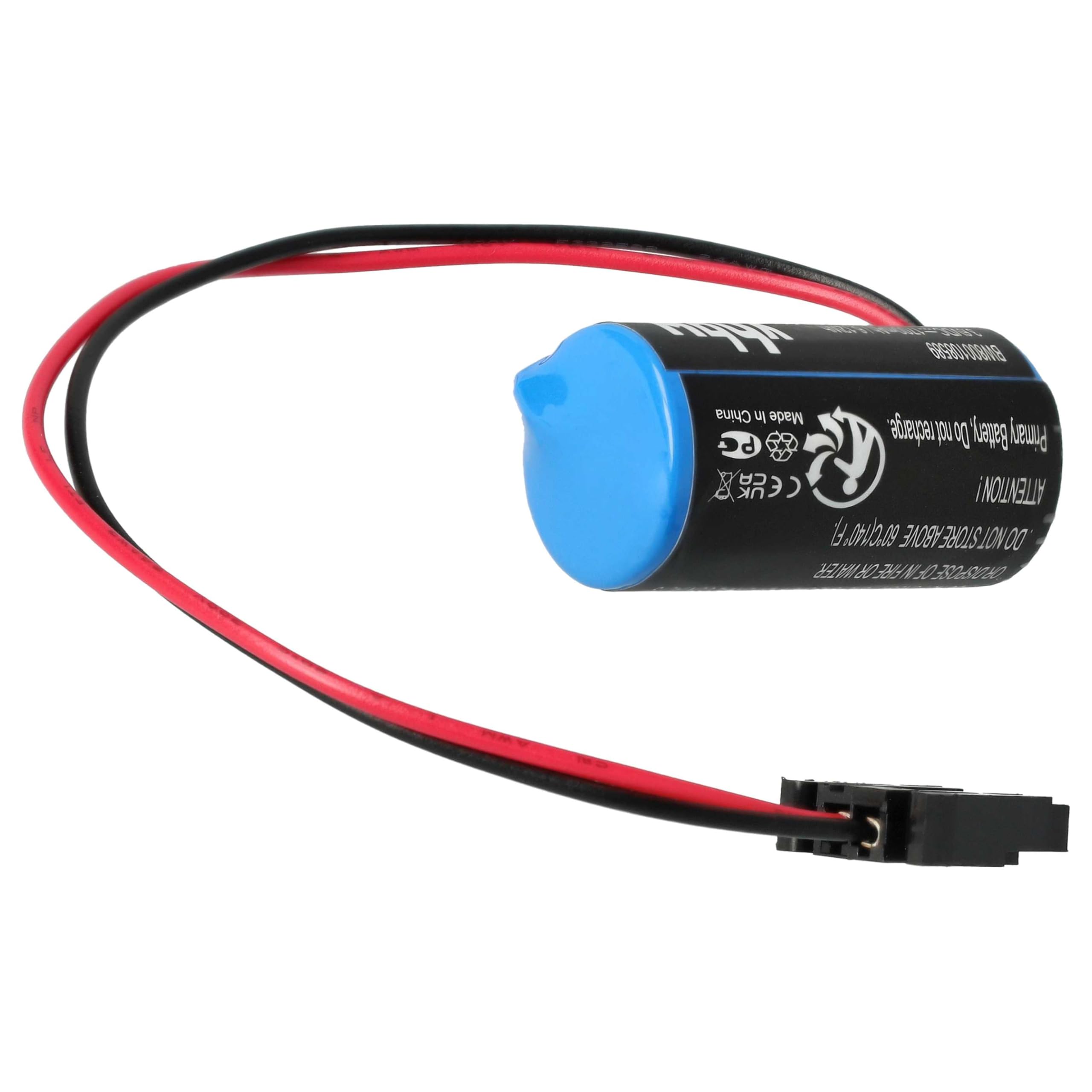 vhbw A6BAT batteria PLC 3,6V 1700mAh per Mitsubishi