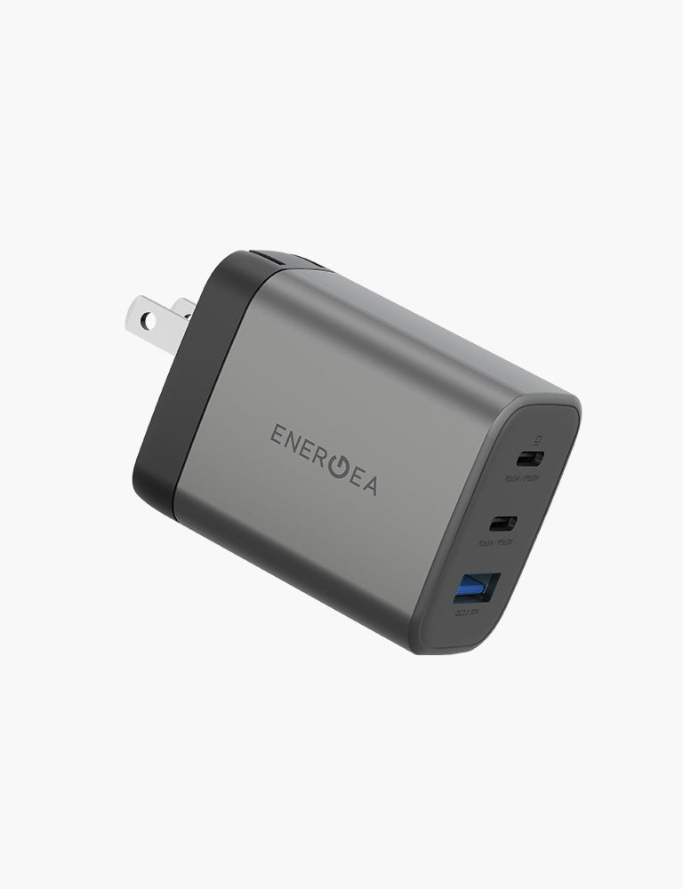 ENERGEA AmpCharge GaN65 US caricatore muro gunmetal 65W