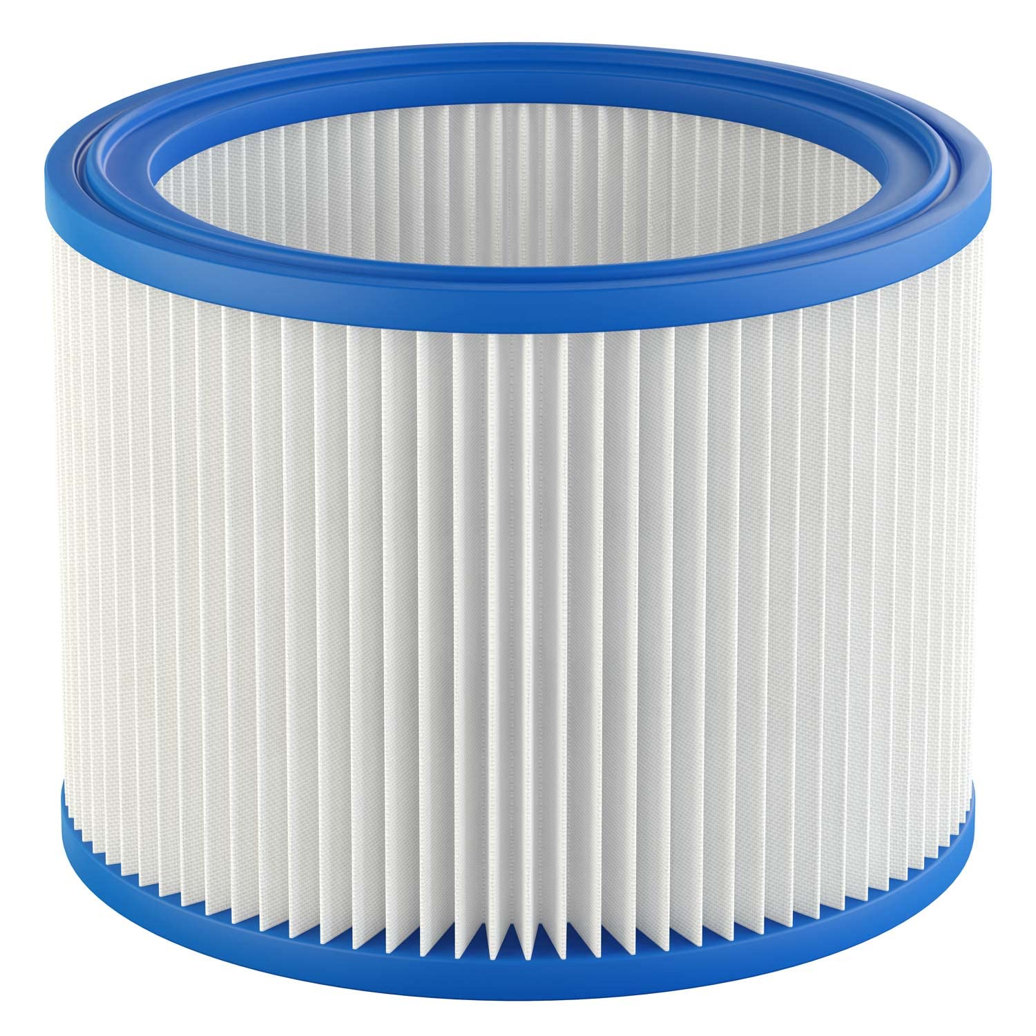 vhbw Filtro Rotondo 107402338 per Nilfisk Aero Blu