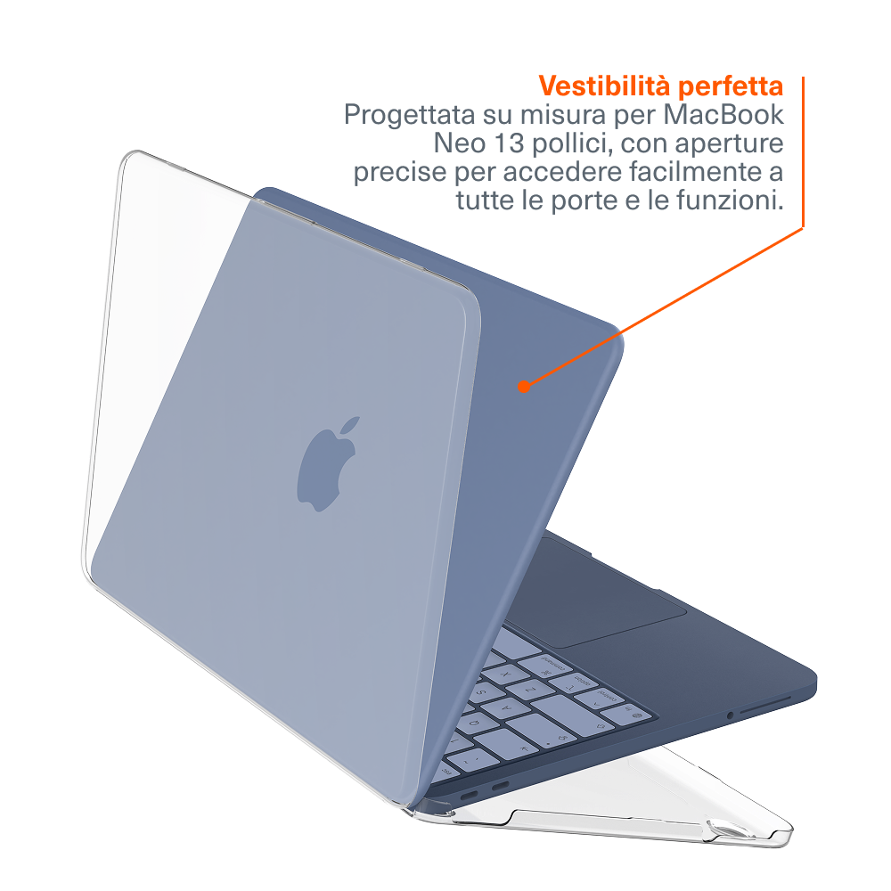 Cygnett AeroShield Custodia MacBook Neo 13 Trasparente