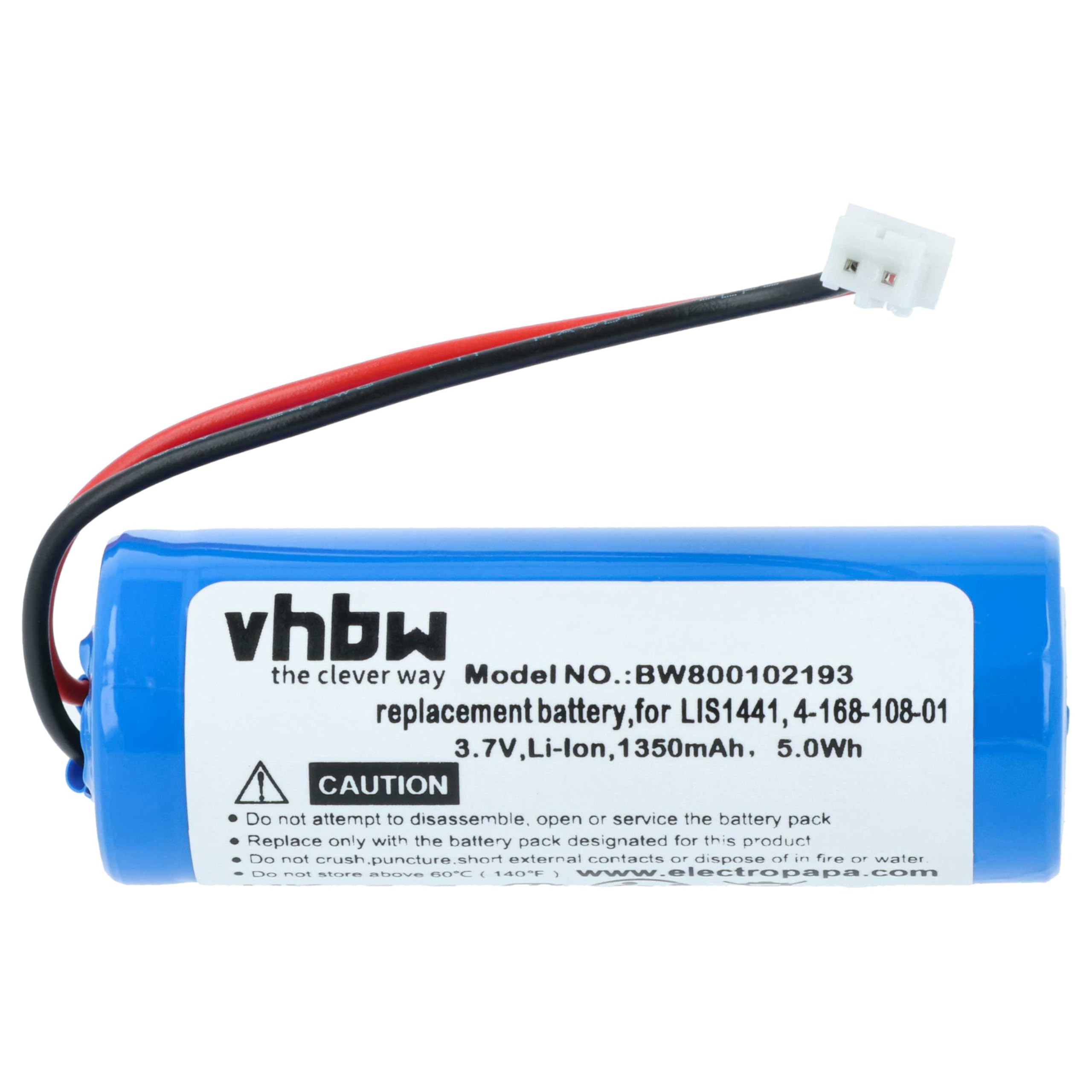 vhbw Batteria Controller 1350mAh per Sony PS3 PS4 Move