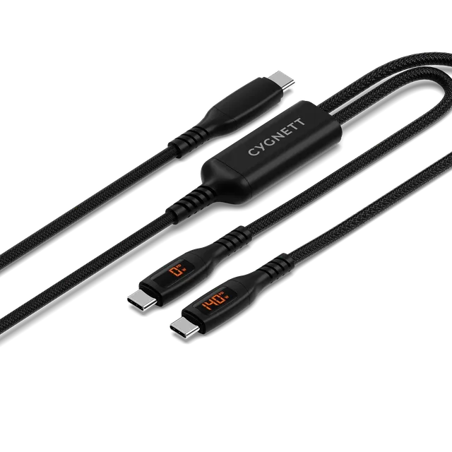 Cygnett Unite Cavo Split USB-C Doppia USB-C 140W 1,5m