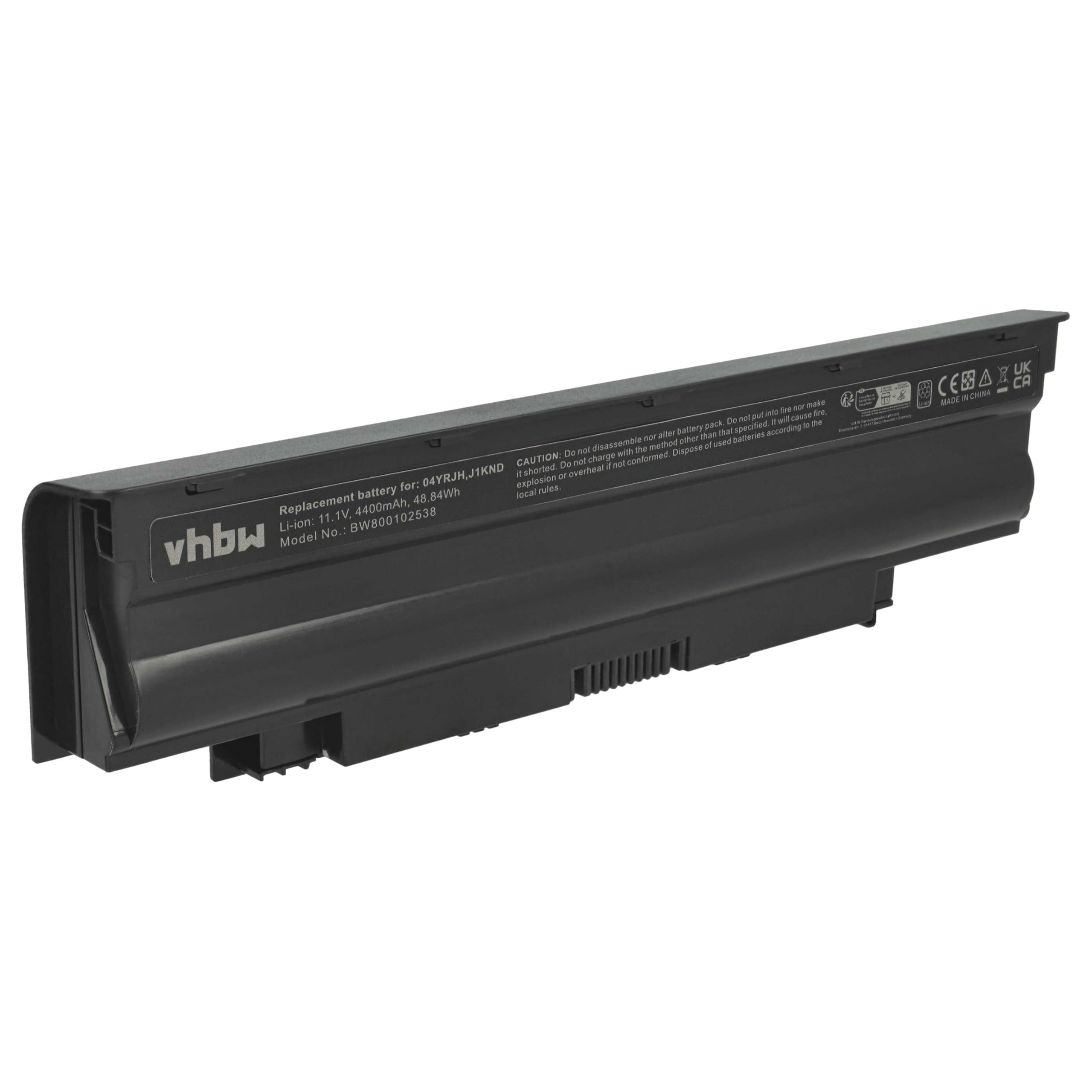 vhbw Batteria notebook Dell Inspiron 15R 4400mAh Li-Ion