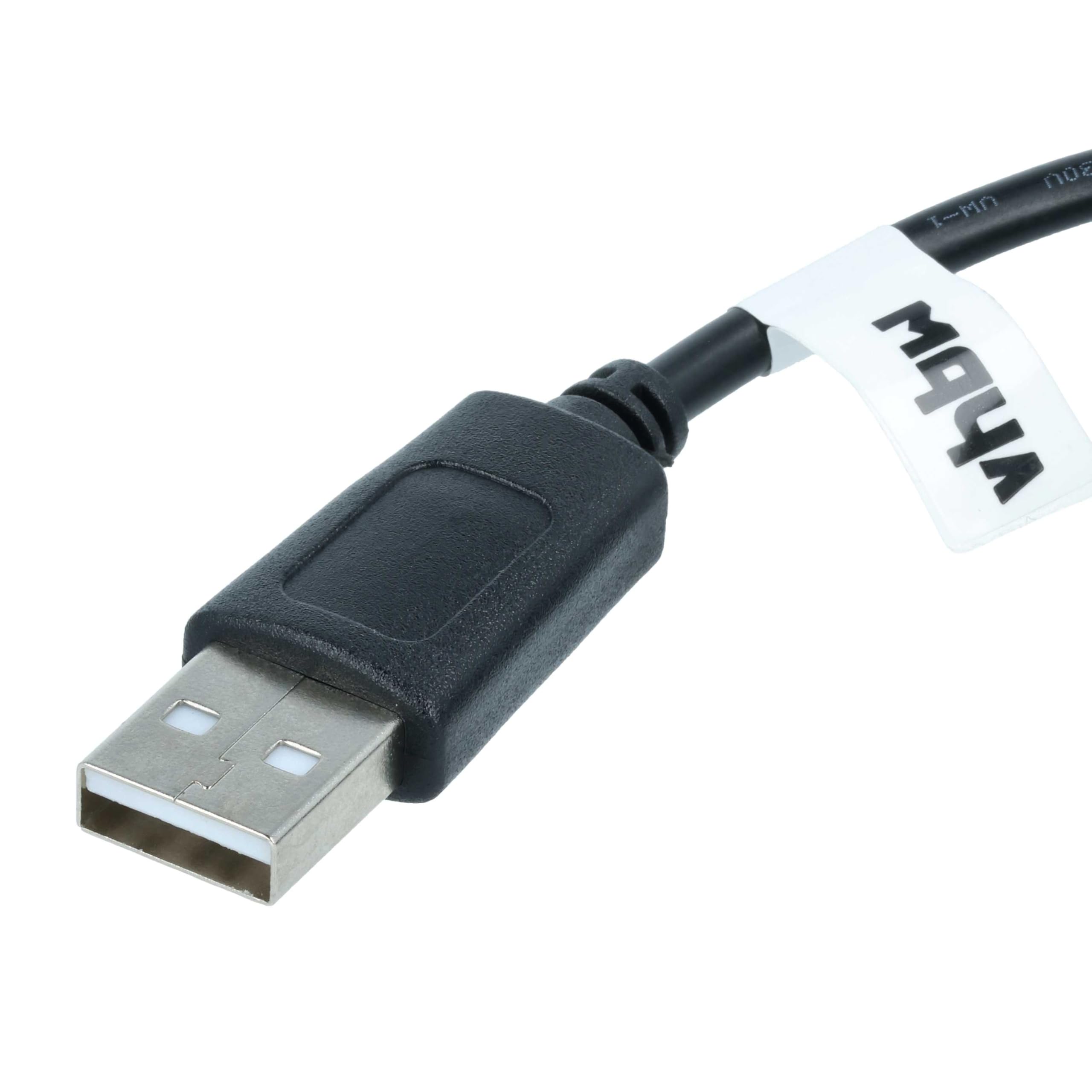 vhbw cavo dati USB Samsung SGH D500 nero 100cm