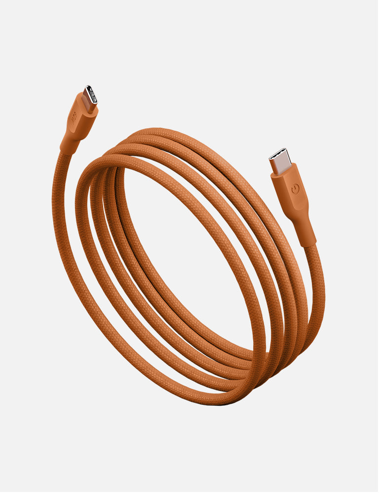 Energea Flow 60 cavo USB-C 60W nylon nero 1,5 m
