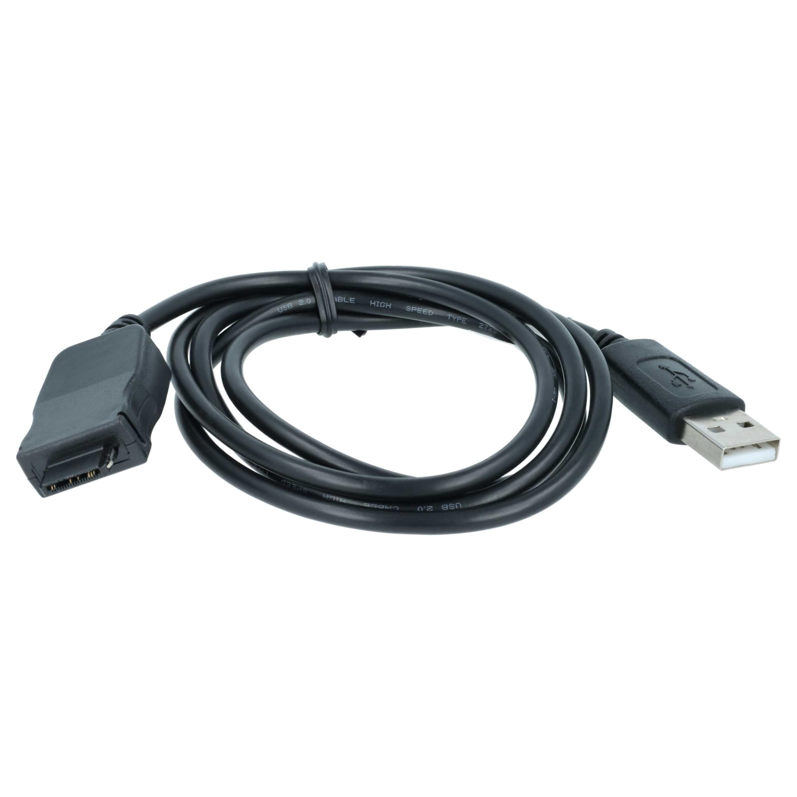 vhbw cavo dati USB Samsung SGH D500 nero 100cm