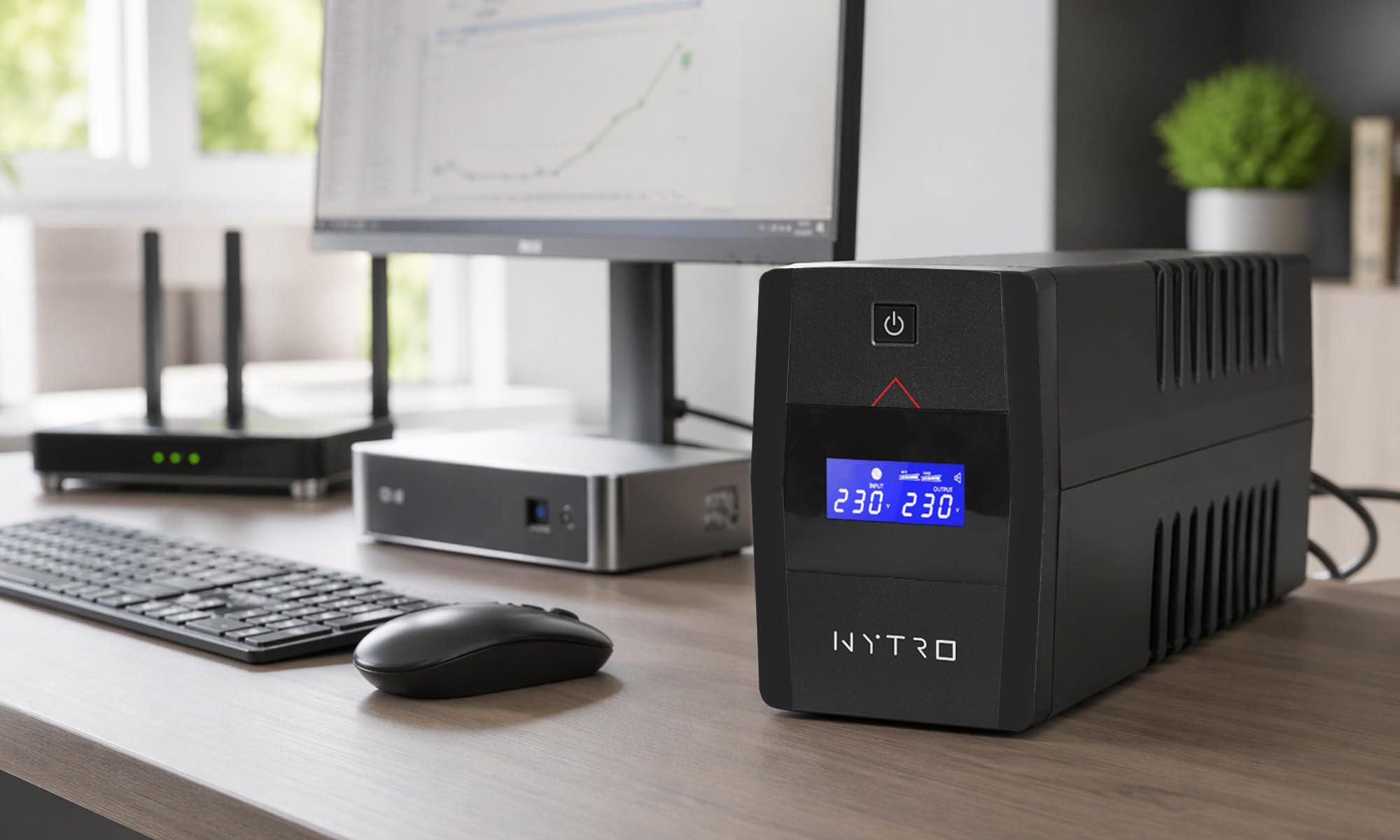 EPYC NYTRO UPS 800VA/480W onda sinusoidale pura