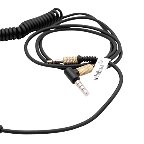 vhbw per Marshall Kilburn cavo AUX jack 3,5mm 150cm oro nero