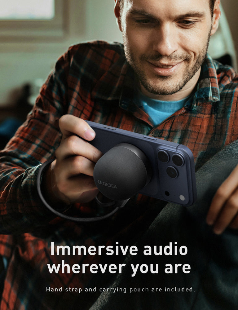 Energea MagAudio Go speaker Bluetooth Orange magnetico