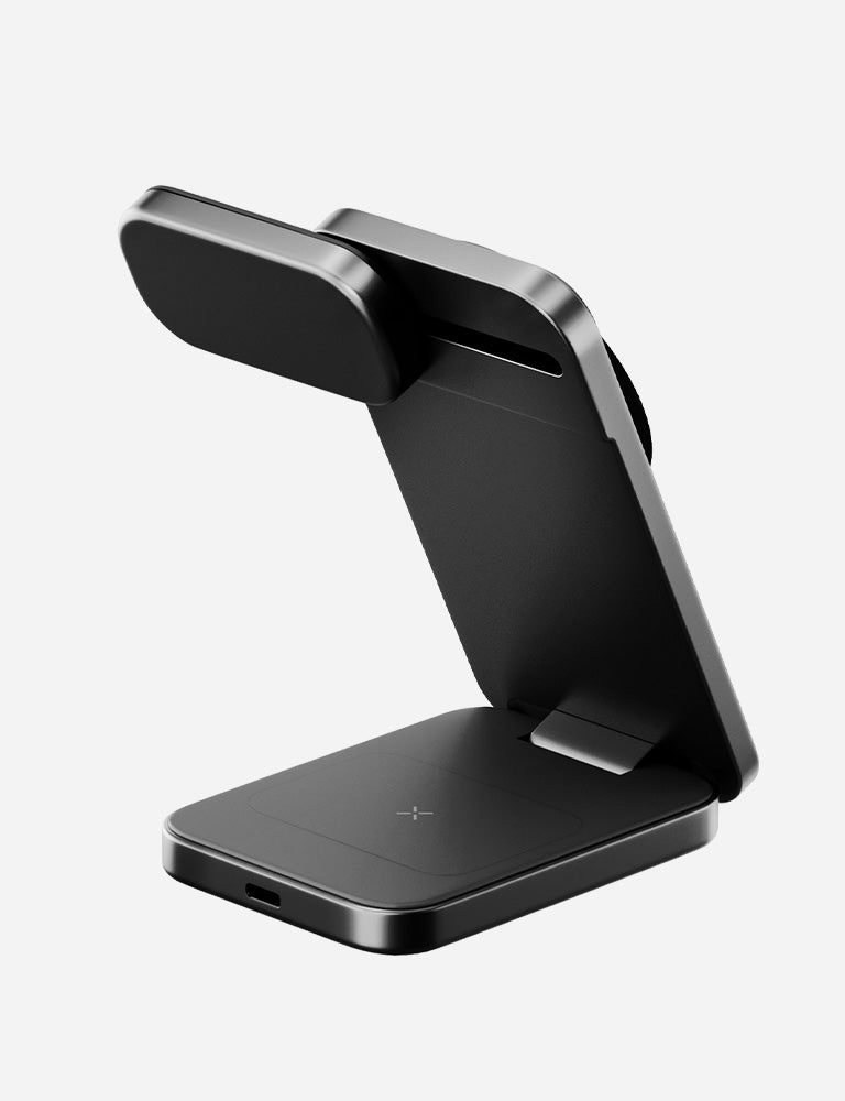 Energea MagTrio 2 caricatore wireless Gunmetal 3in1 Qi2