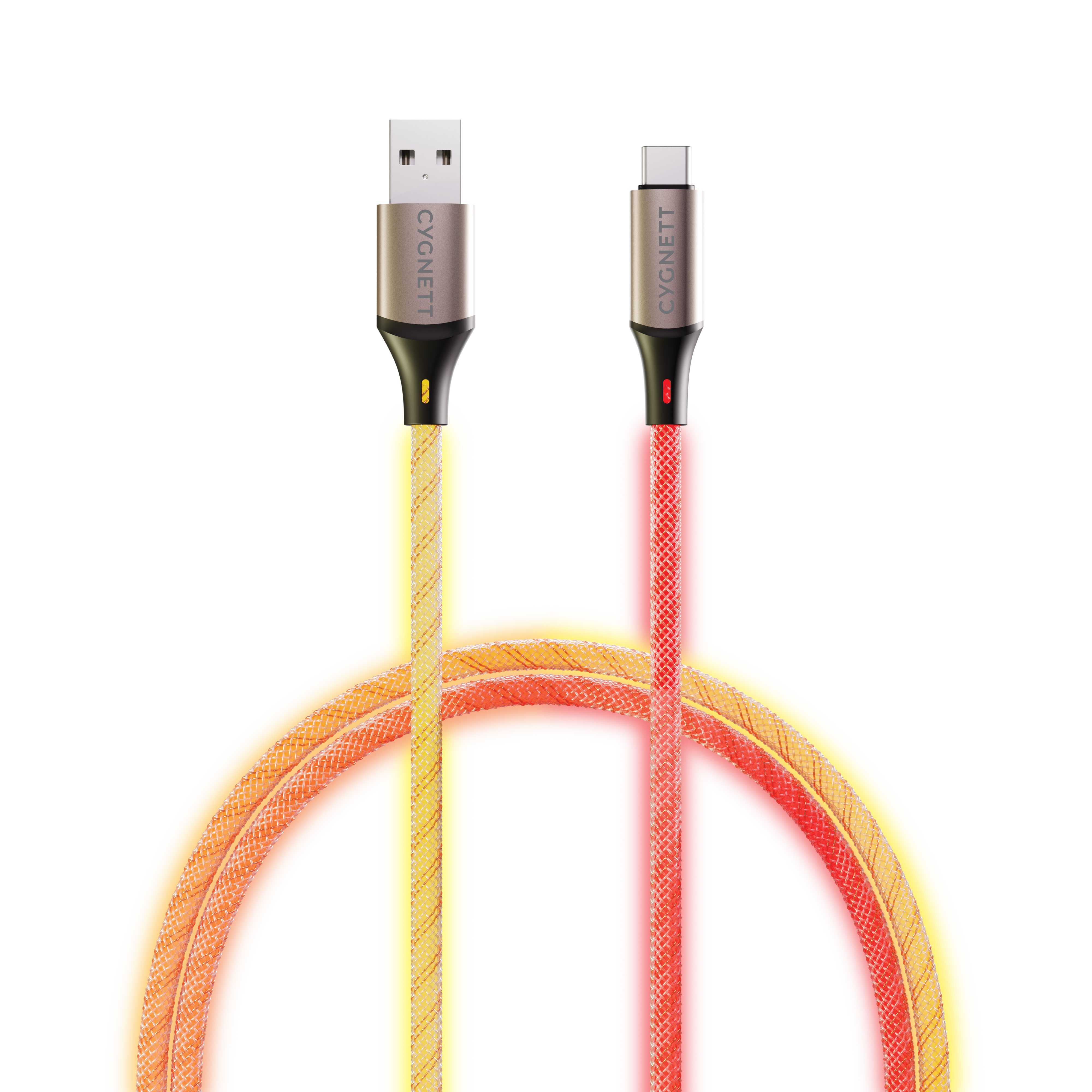 Cygnett Illuminate Cavo USB-C a USB-A 1,2m 60W