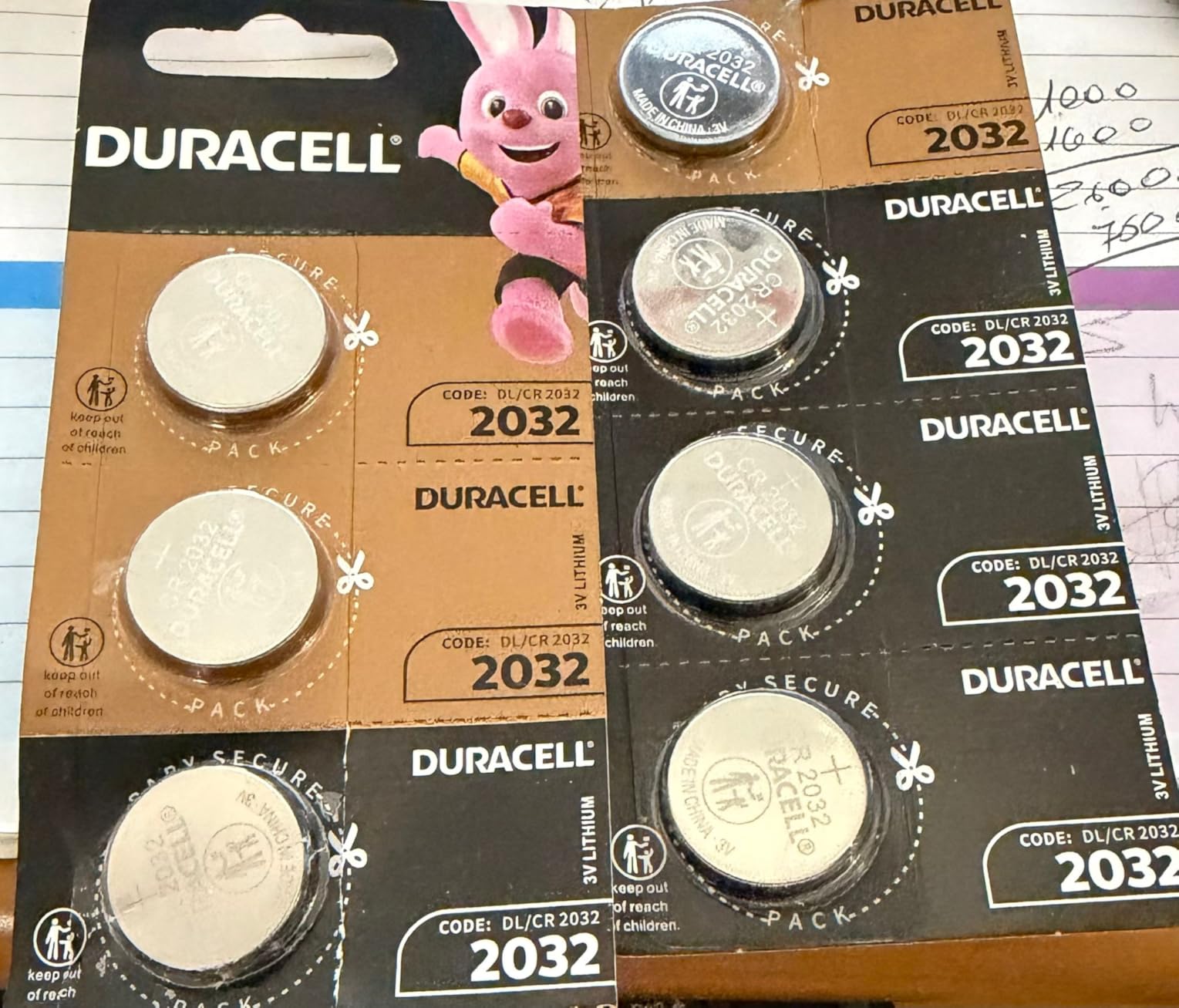 Duracell CR2032 Pile a Bottone 3V Confezione da 10 Litio
