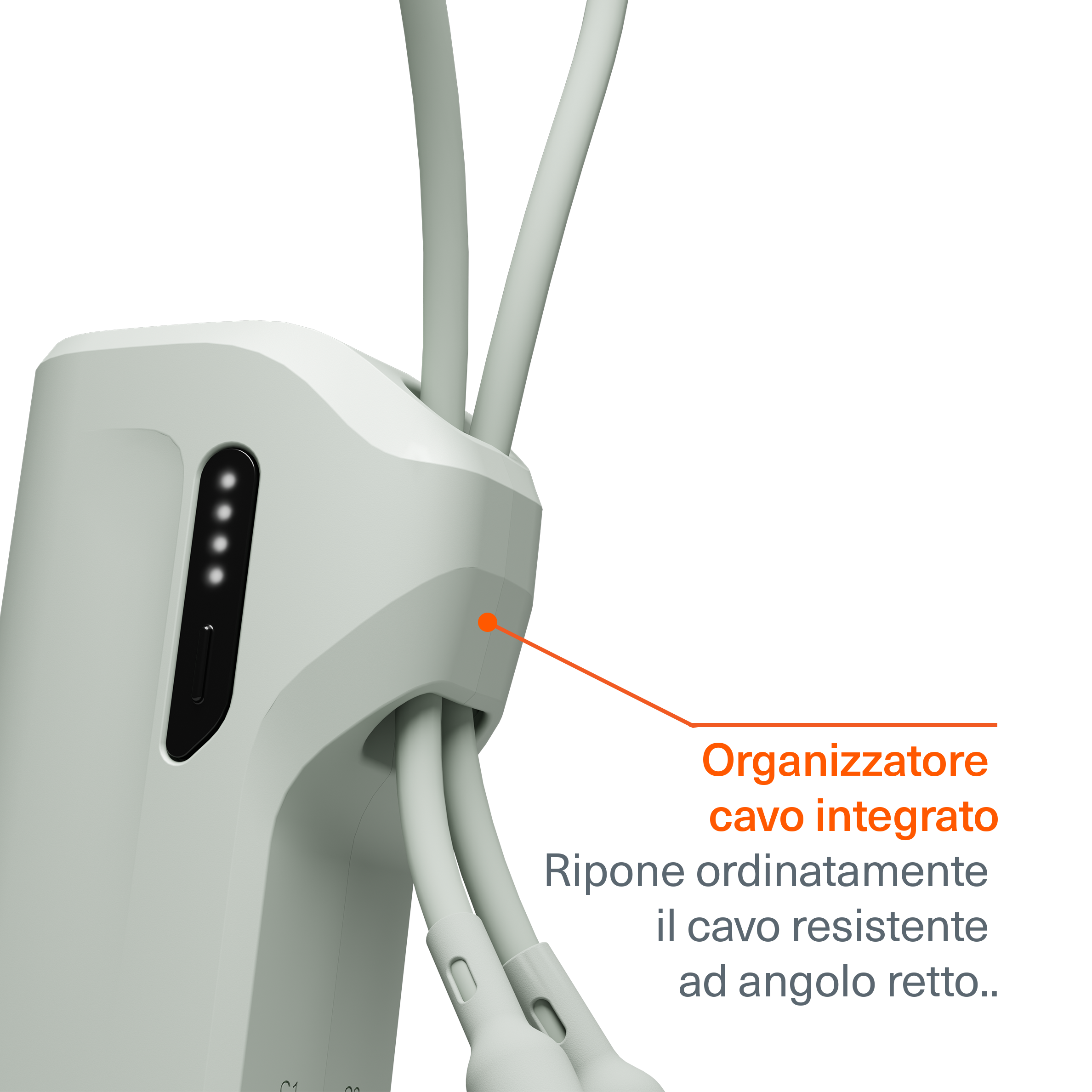 Cygnett Thumboost 5K power bank 5000mAh menta con cavo 20W