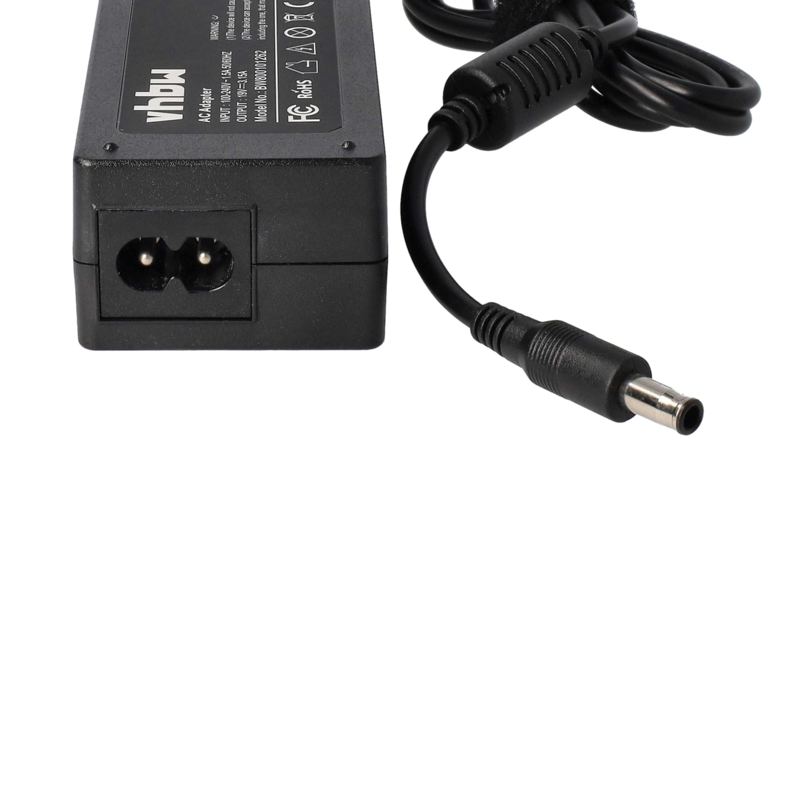 vhbw alimentatore notebook per Samsung N150 60W 19V nero