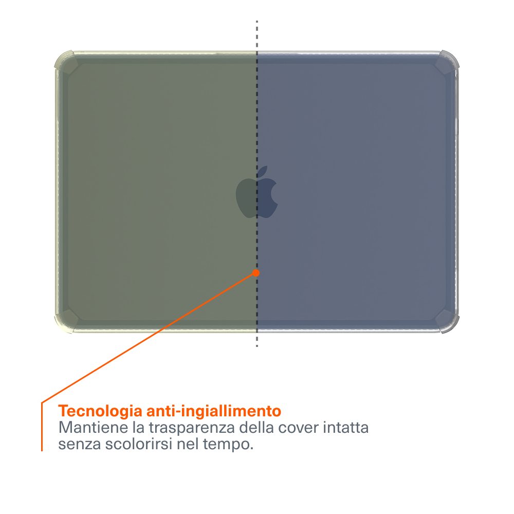 Cygnett ClearShield Cover MacBook Neo 13 Trasparente