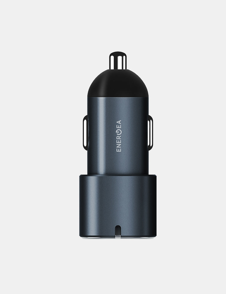 Energea AluDrive D60 caricatore auto Gunmetal doppia porta