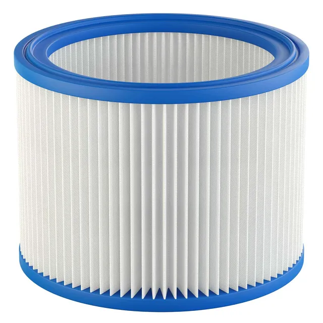 vhbw Filtro Rotondo 107402338 per Nilfisk Aero Blu
