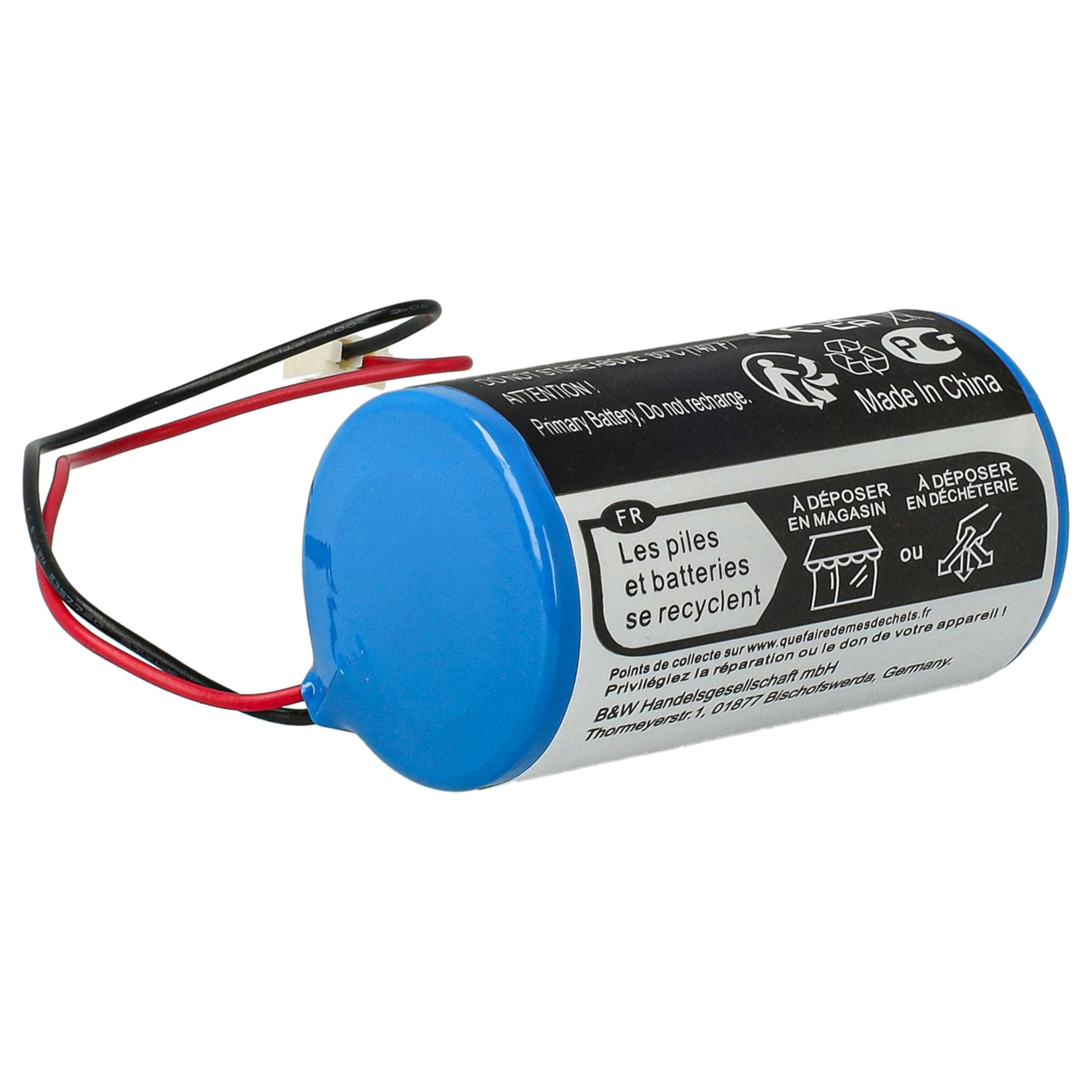 vhbw Batteria 0-9912-K per Visonic allarme 14500mAh Li-SOCl2