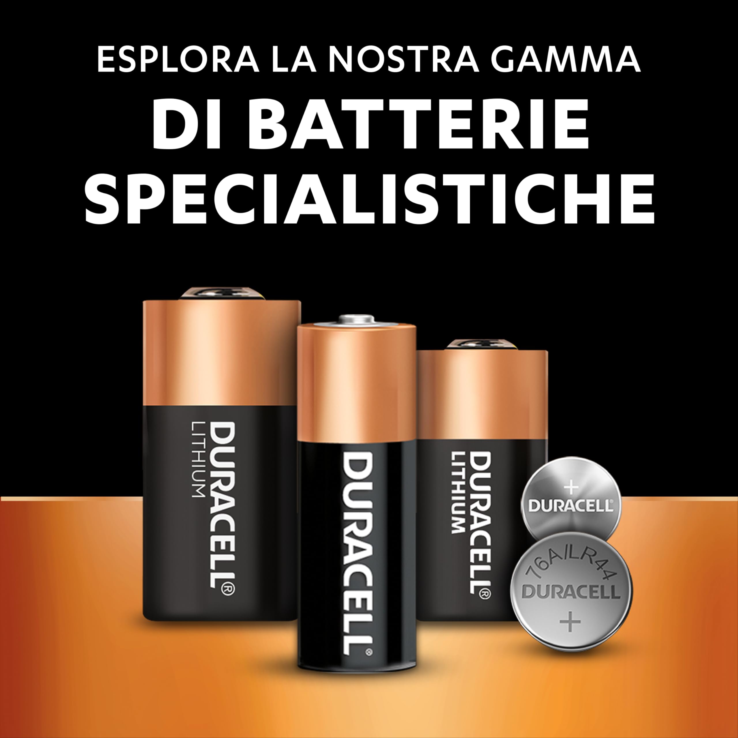 Duracell LR44 batterie alcaline 1,5V da 8 pezzi