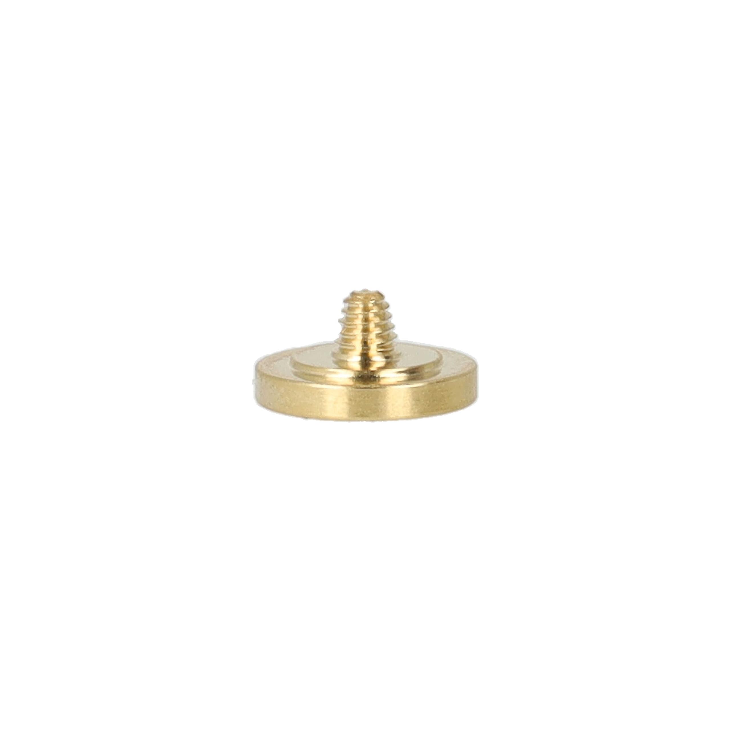 vhbw Pulsante di Scatto Oro per Fujifilm X100 Metallo