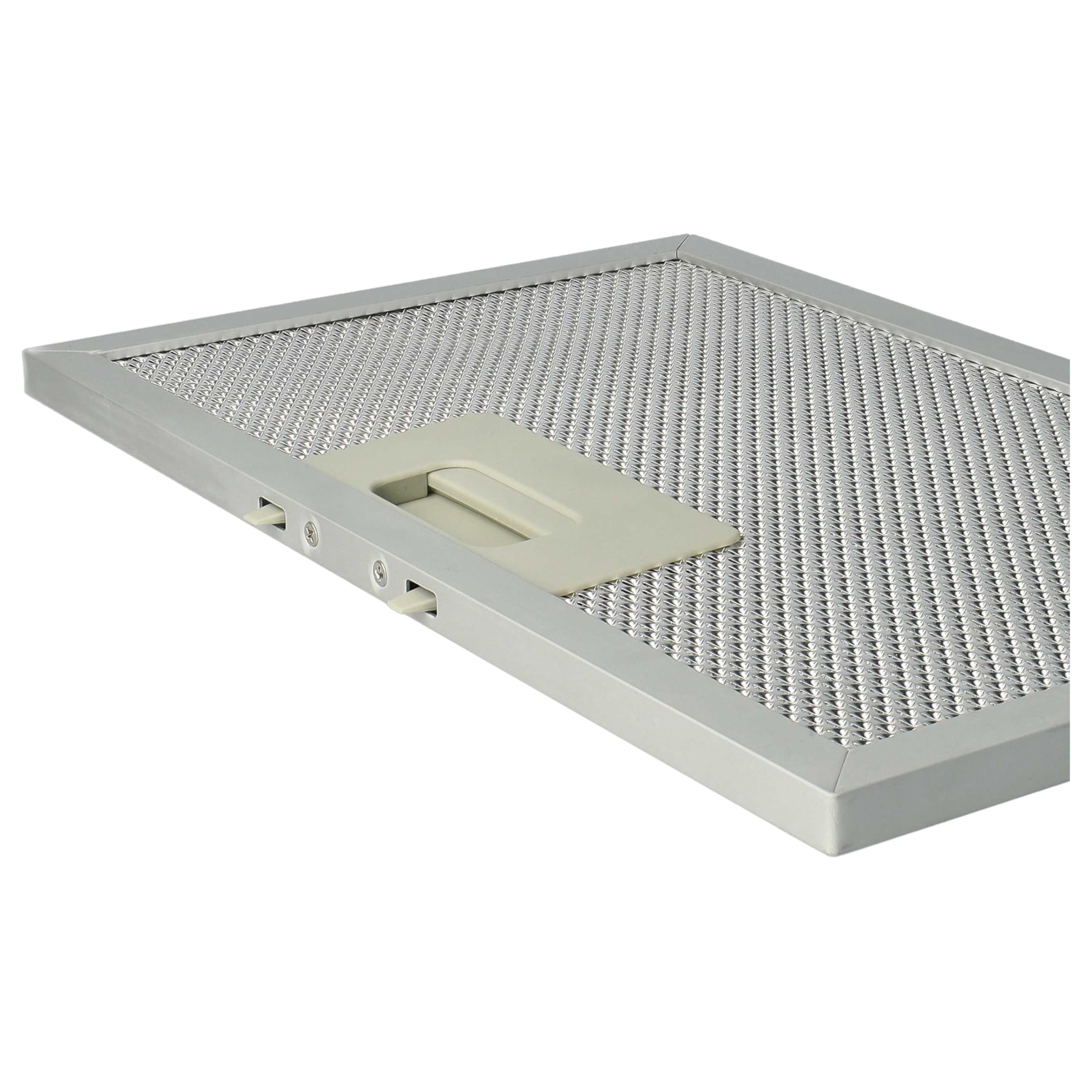 vhbw 10034877 filtro cappa 2 pezzi antigrasso alluminio