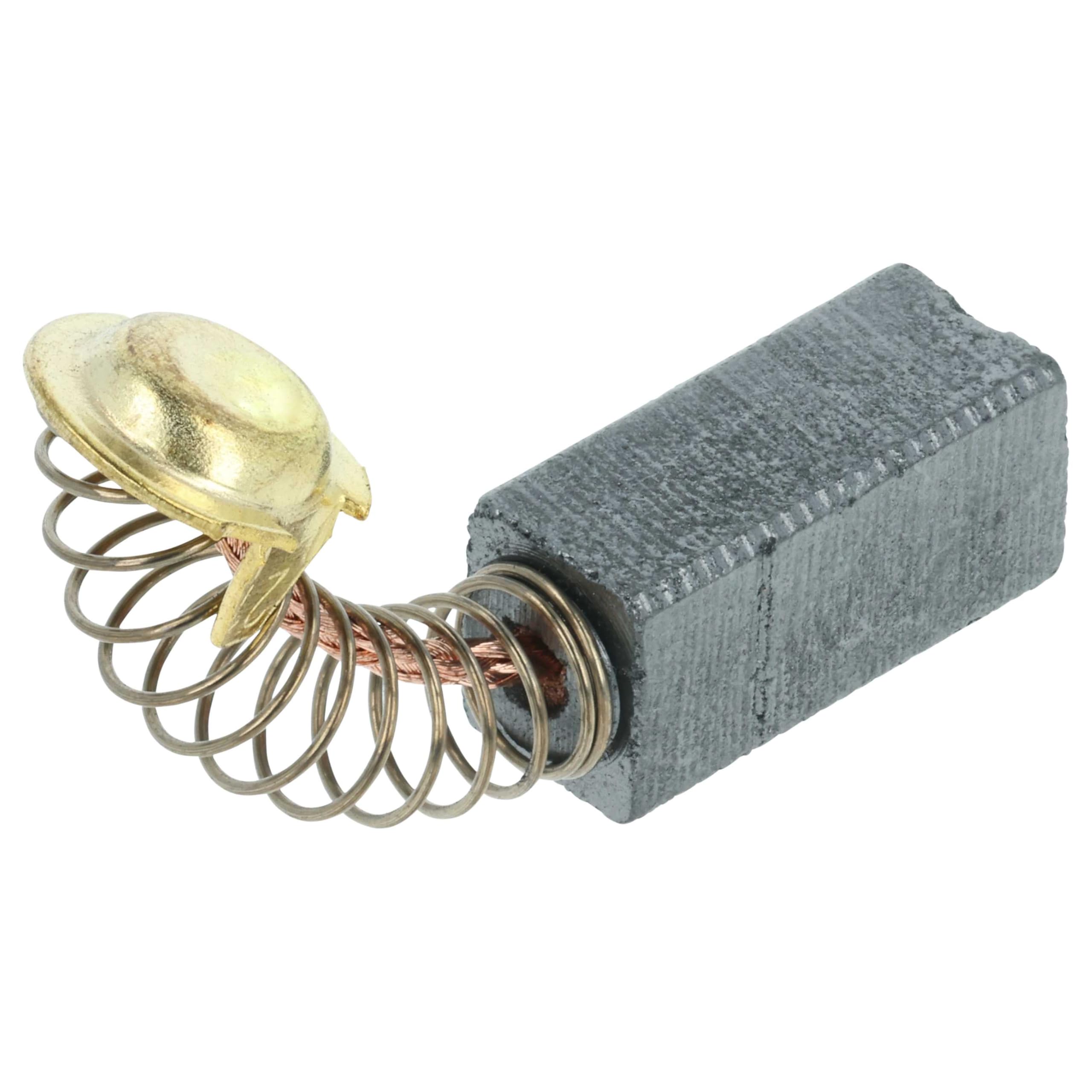 vhbw Spazzole carbone 6,5x7,5x13 mm utensile 2 pezzi grafite