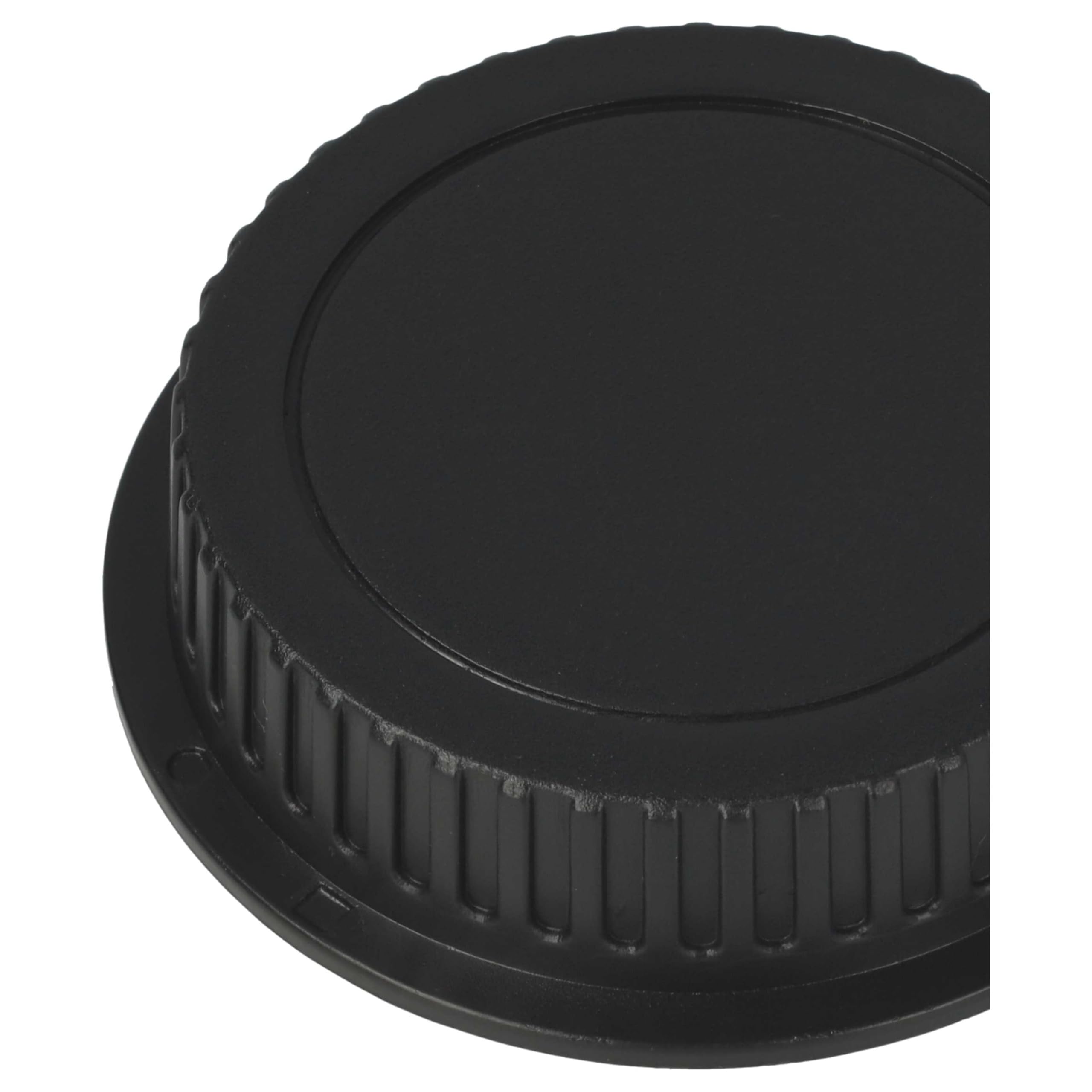 vhbw Copriobiettivo Posteriore per Canon EOS fotocamera EF nero