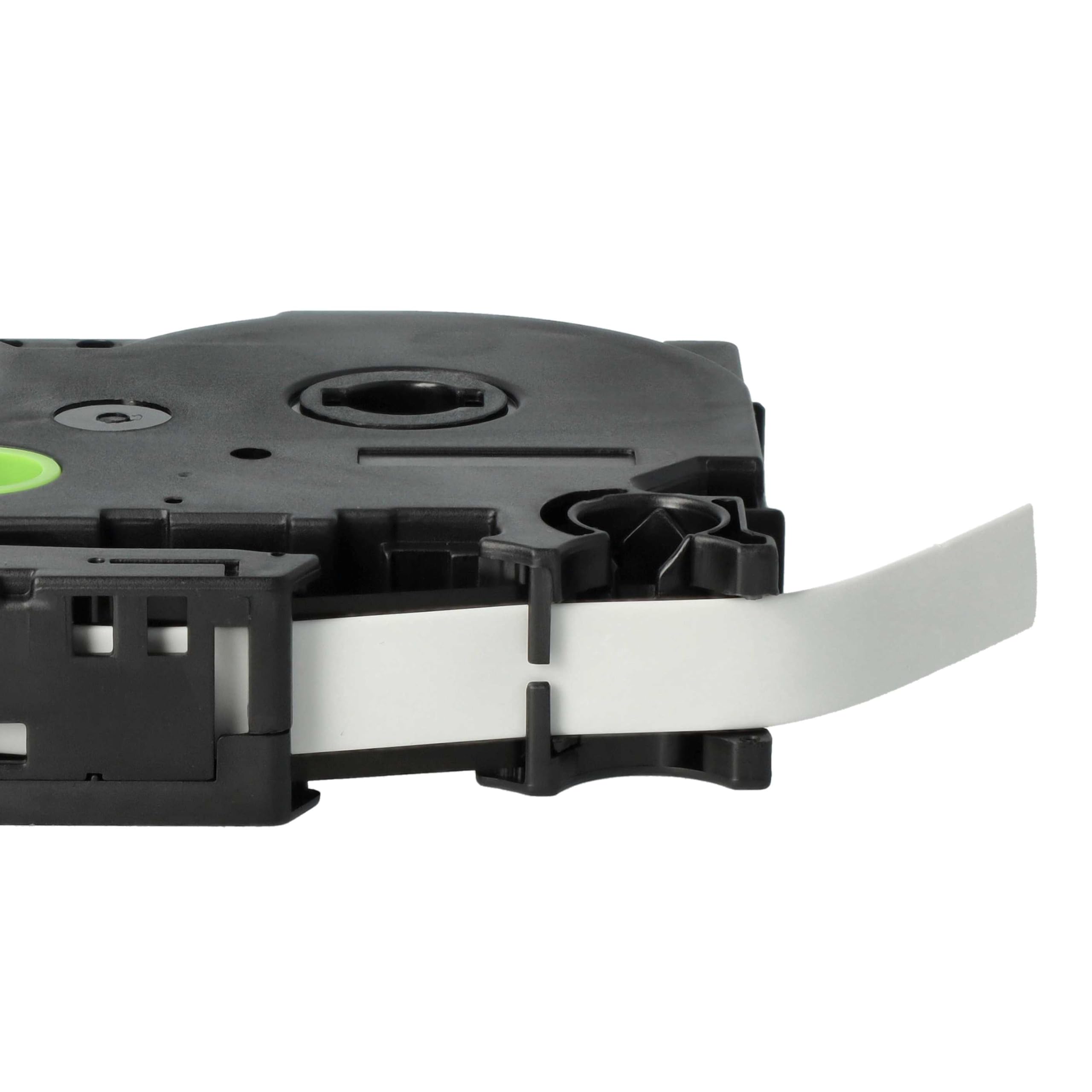 vhbw HSE-221 tubo termoretrattile 8,8mm nero su bianco
